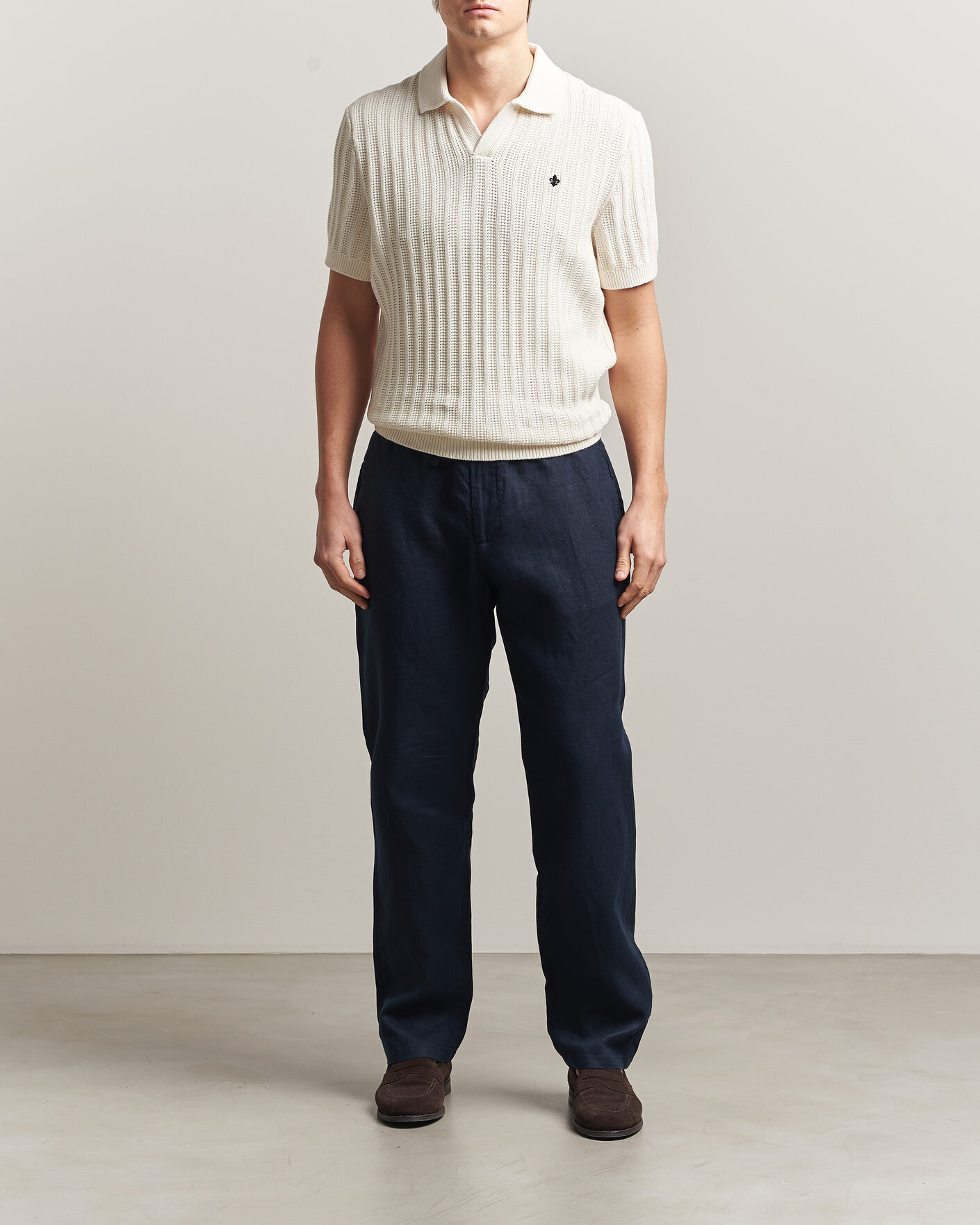 Uomini | Polo | Morris | Baldwin Resort Polo Off White