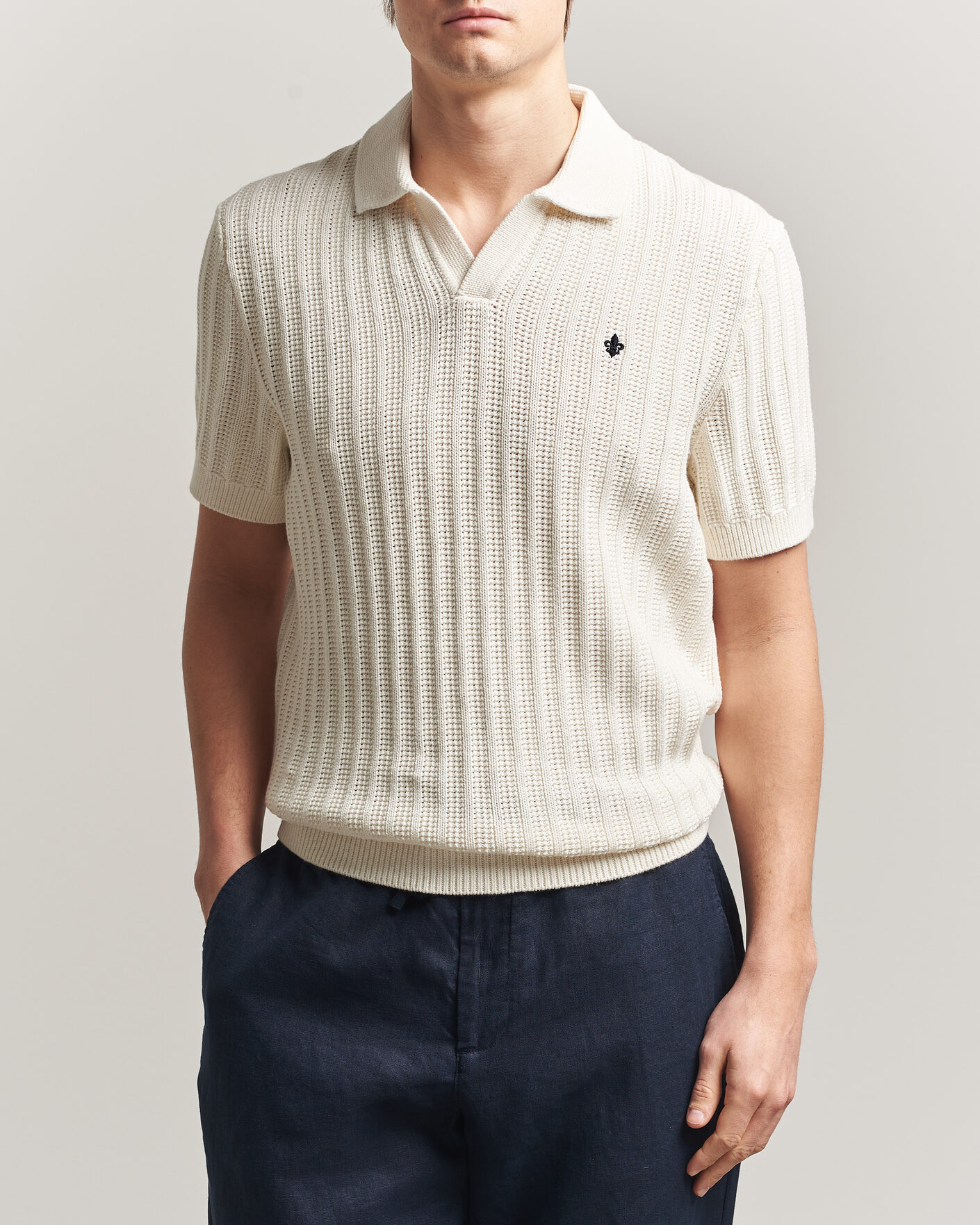 Uomini | Polo | Morris | Baldwin Resort Polo Off White