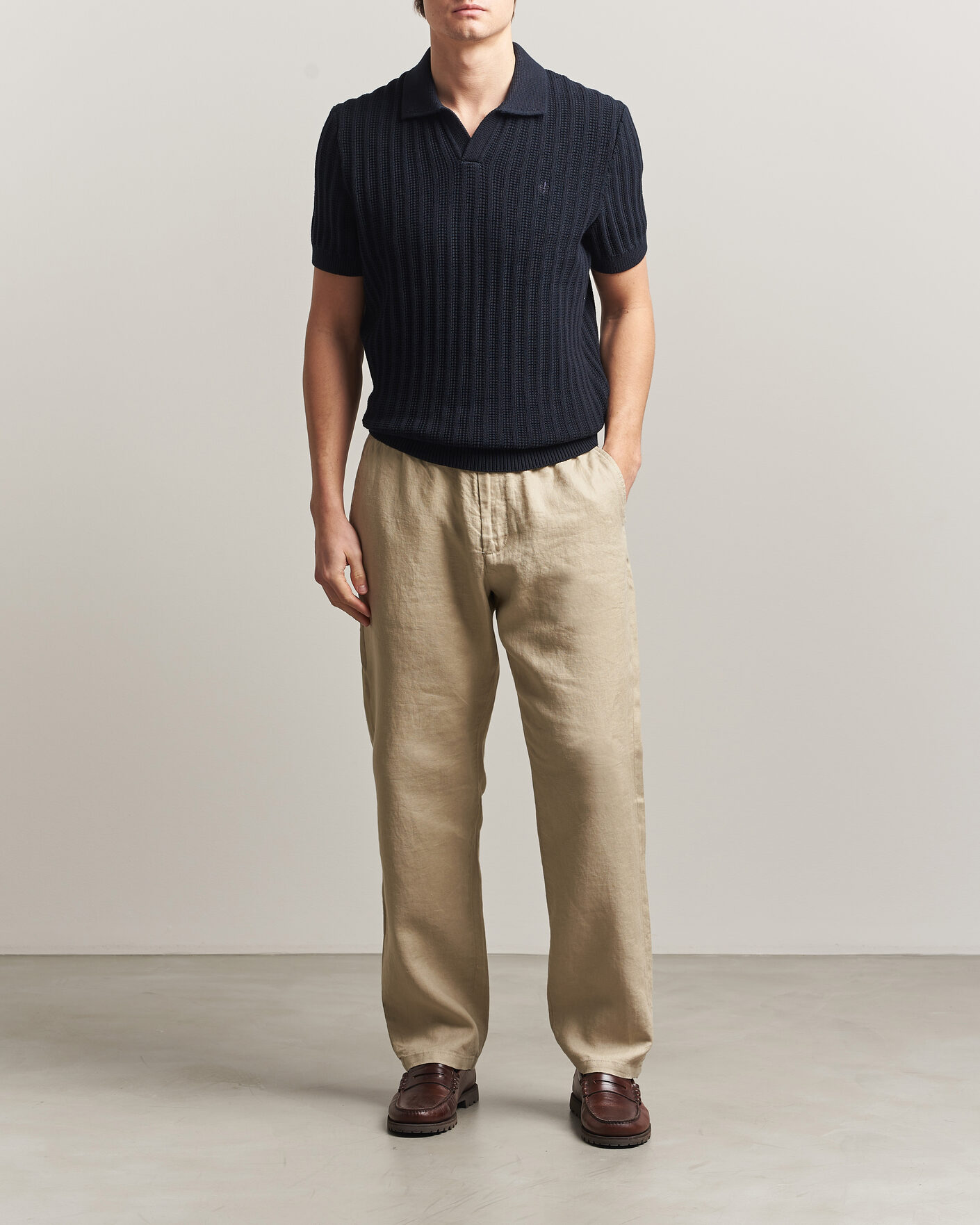 Uomini | Polo | Morris | Baldwin Resort Polo Navy