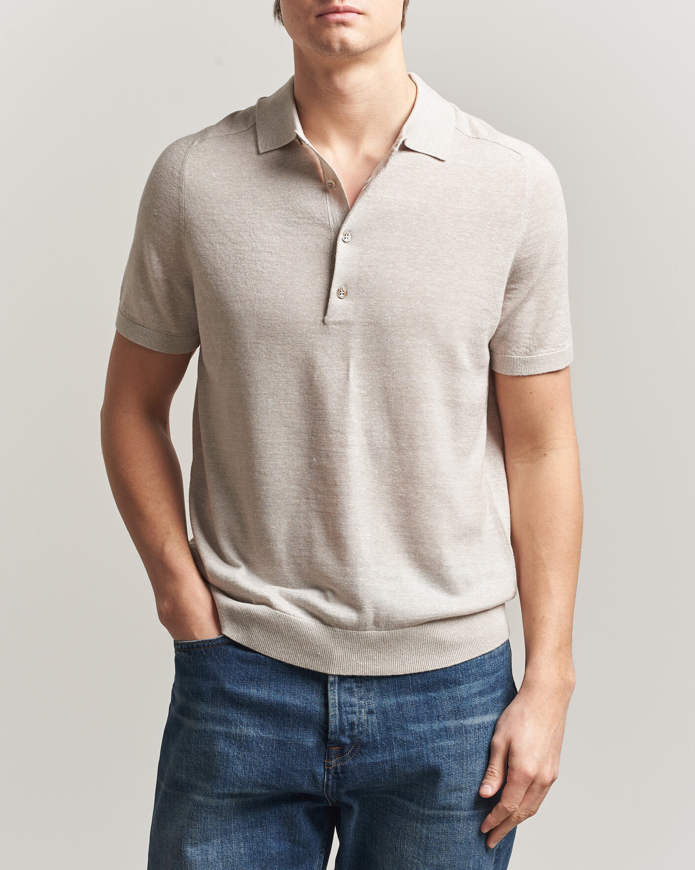 Uomini | Polo | Morris | Colin Short Sleeve Polo Shirt Khaki