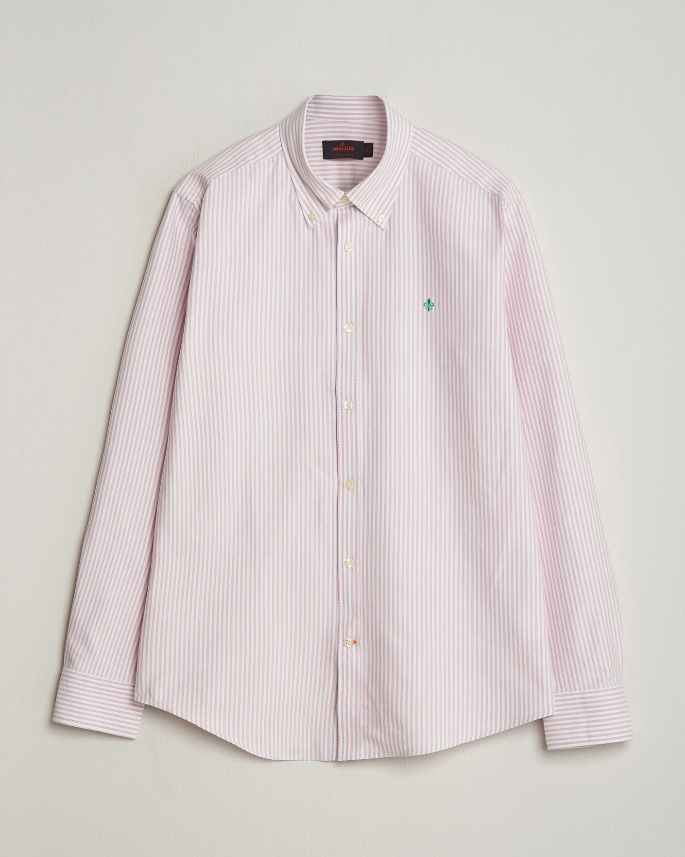 Uomini | Camicie | Morris | Douglas Striped Oxford Shirt Pink