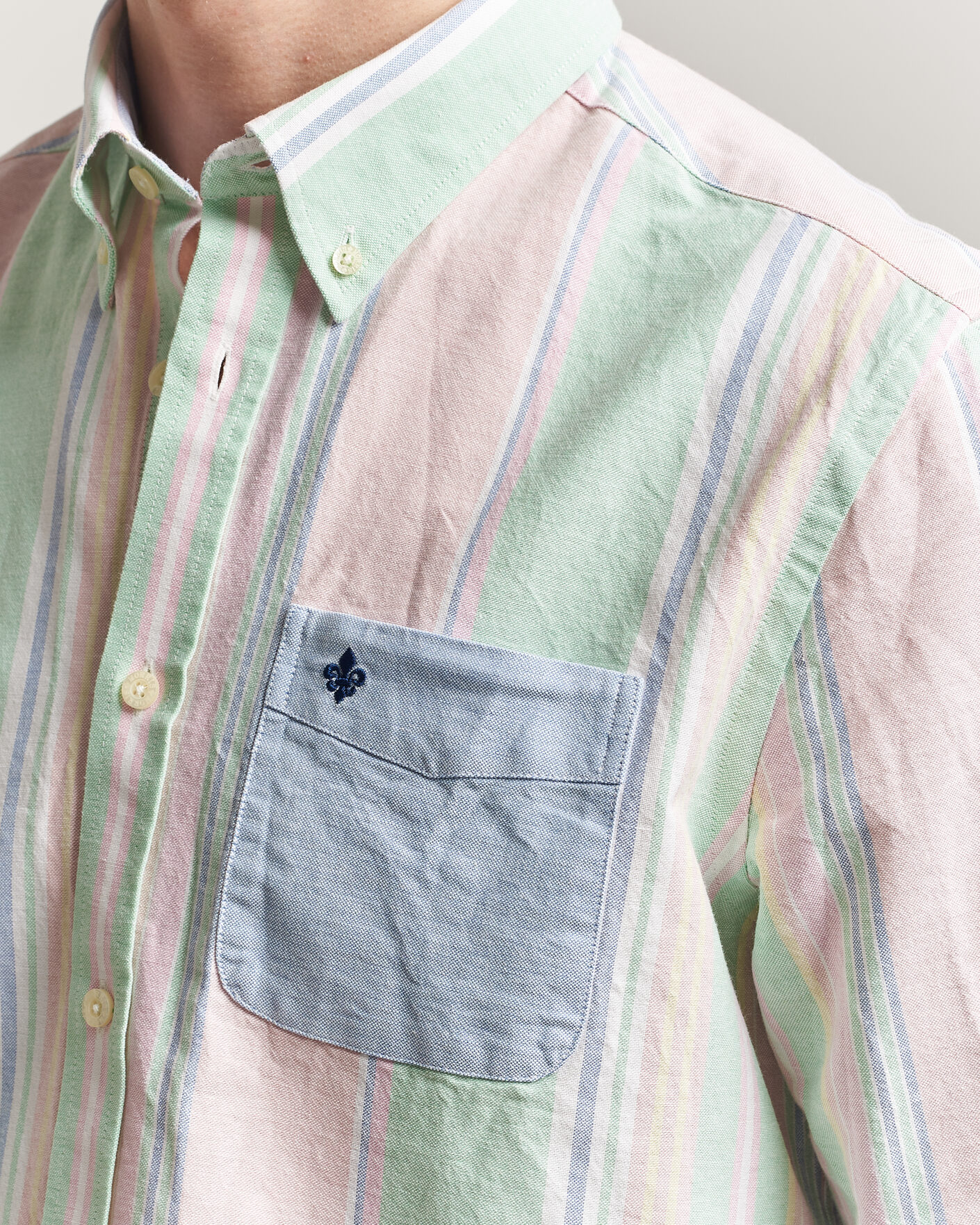 Uomini | Camicie | Morris | Happy Oxford Shirt Multi