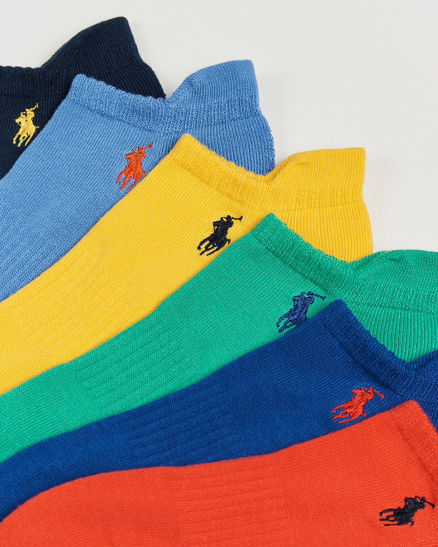 Uomini | Biancheria intima | Polo Ralph Lauren | 6-Pack Sneaker Sock Multi