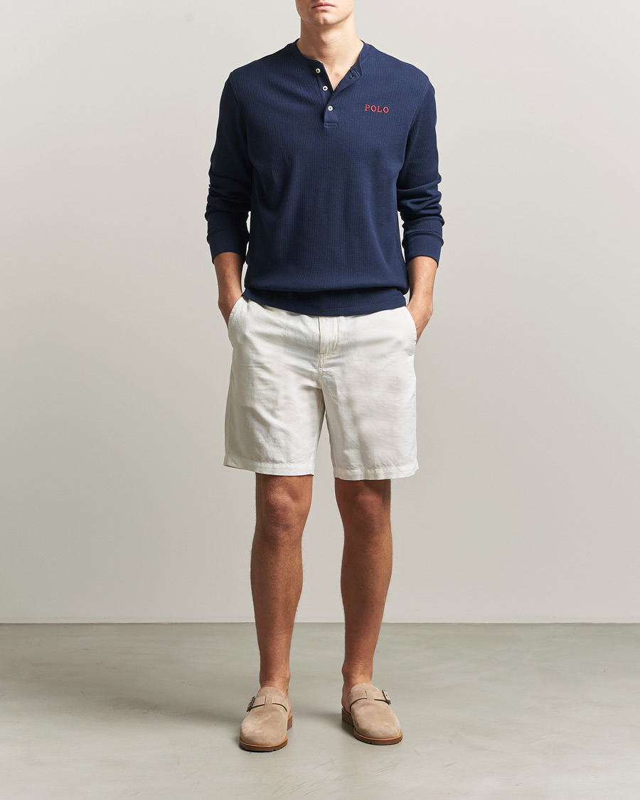 Uomini | Accappatoi & Pigiami | Polo Ralph Lauren | Waffle Henley Loungewear Cruise Navy
