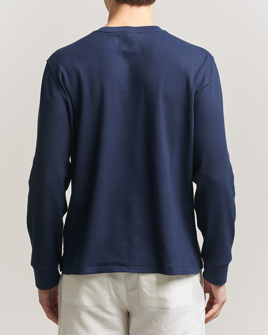 Uomini | Accappatoi & Pigiami | Polo Ralph Lauren | Waffle Henley Loungewear Cruise Navy