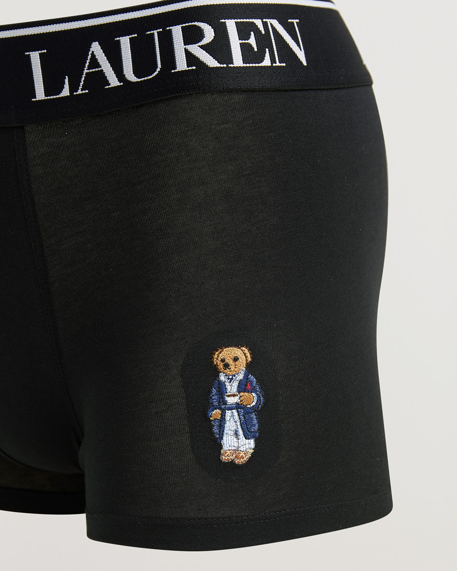 Uomini | Biancheria intima | Polo Ralph Lauren | Cotton Bear Trunk Polo Black