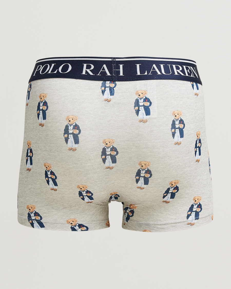 Uomini | Biancheria intima | Polo Ralph Lauren | 2-Pack Cotton Trunk Navy/Taylor Heather