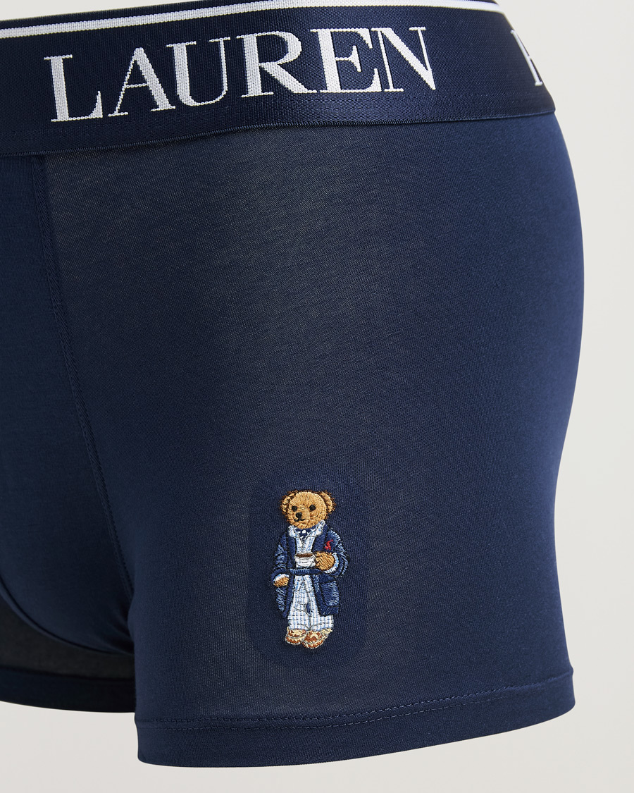 Uomini | Biancheria intima | Polo Ralph Lauren | 2-Pack Cotton Trunk Navy/Taylor Heather