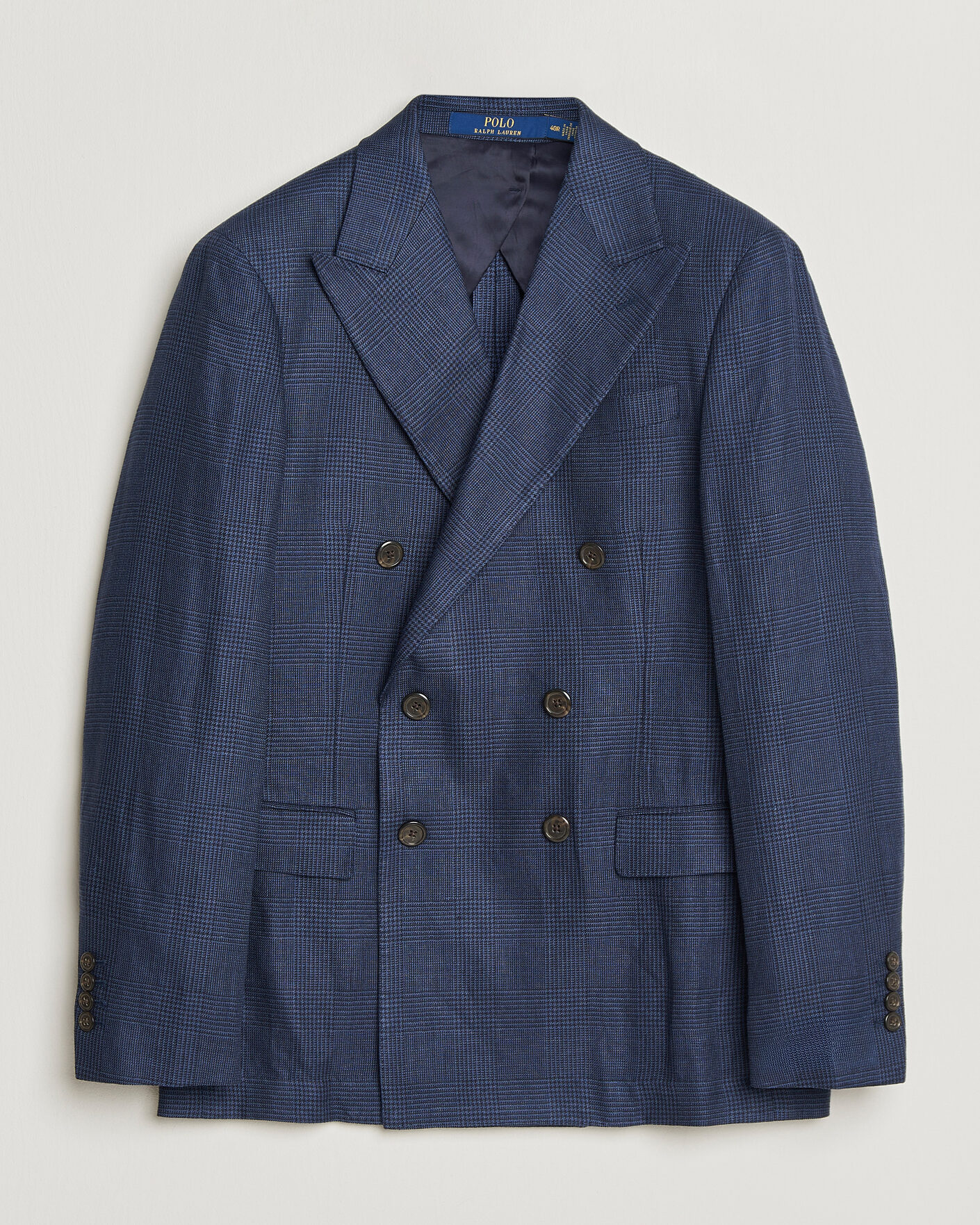Uomini | Blazers | Polo Ralph Lauren | Mini Glenplaid DB Blazer Spring Navy