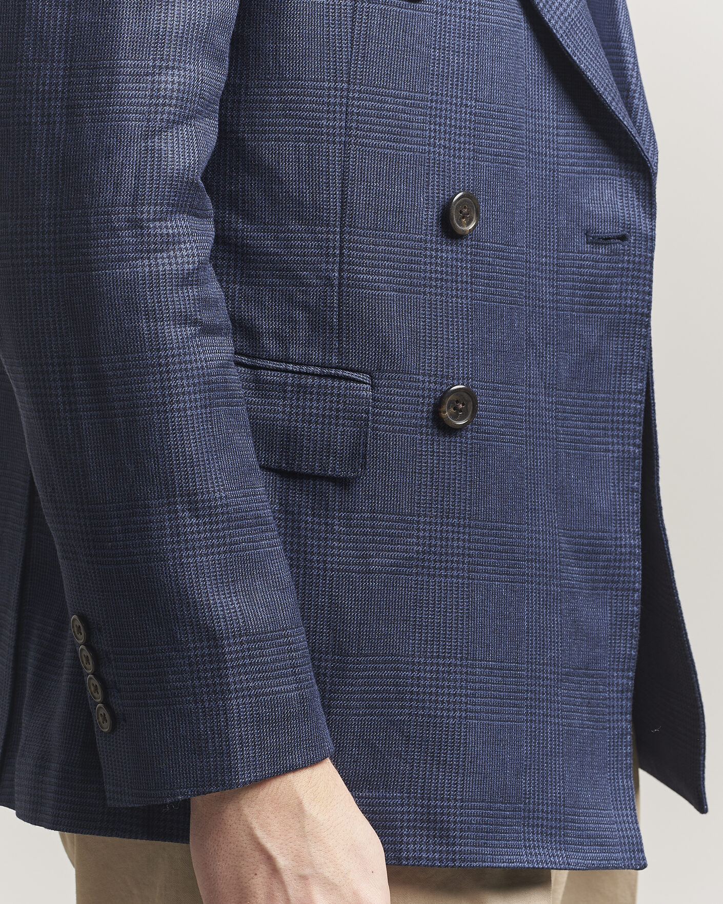Uomini | Blazers | Polo Ralph Lauren | Mini Glenplaid DB Blazer Spring Navy