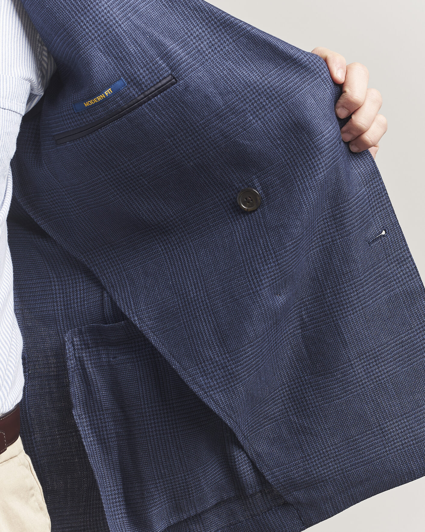 Uomini | Blazers | Polo Ralph Lauren | Mini Glenplaid DB Blazer Spring Navy