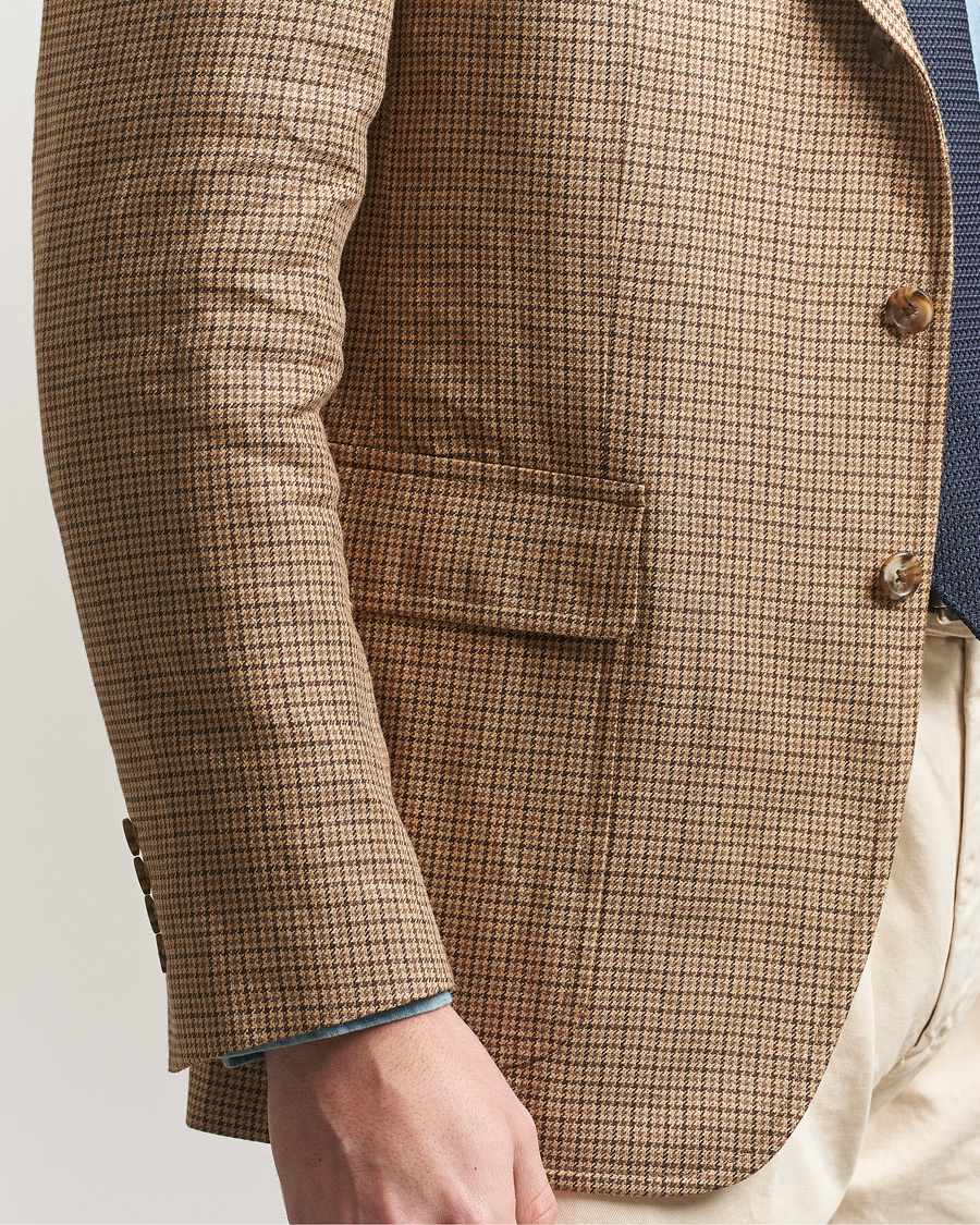 Uomini | Blazers | Polo Ralph Lauren | Mini Guncheck Blazer Camel Multi
