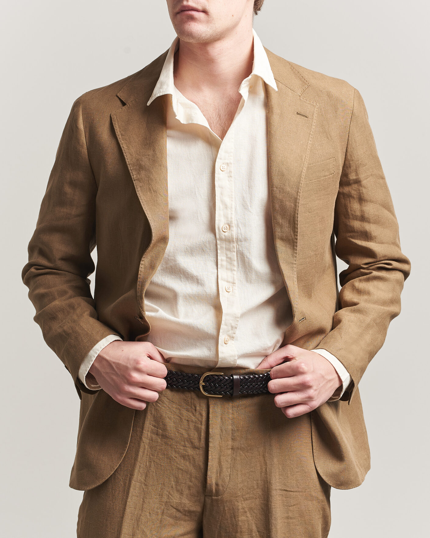 Uomini | Blazers | Polo Ralph Lauren | Linen Sportcoat Light Sable
