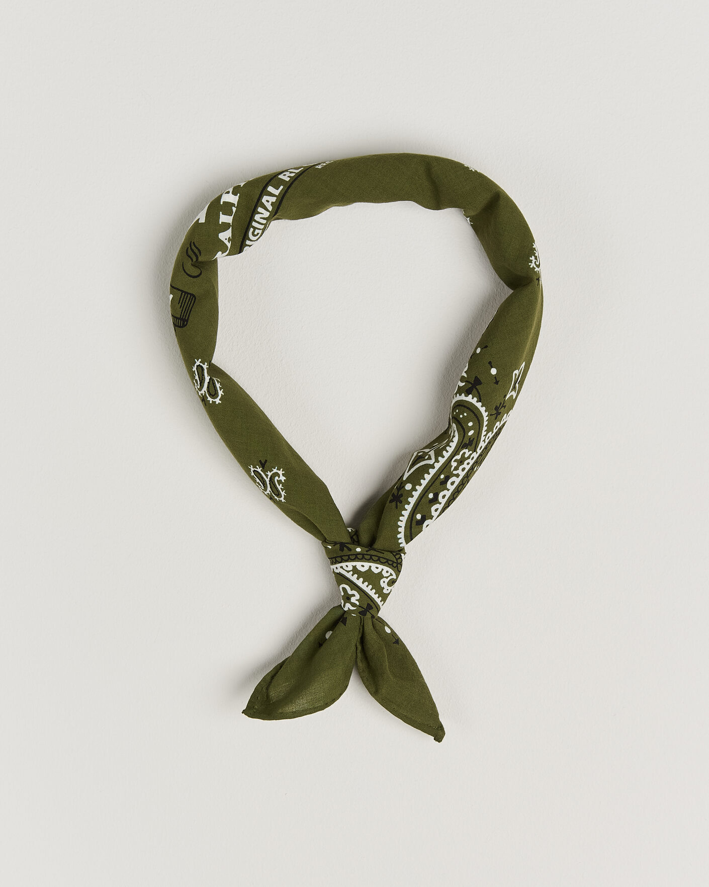 Uomini | Sciarpe | Polo Ralph Lauren | Cotton Printed Bandana Supply Olive
