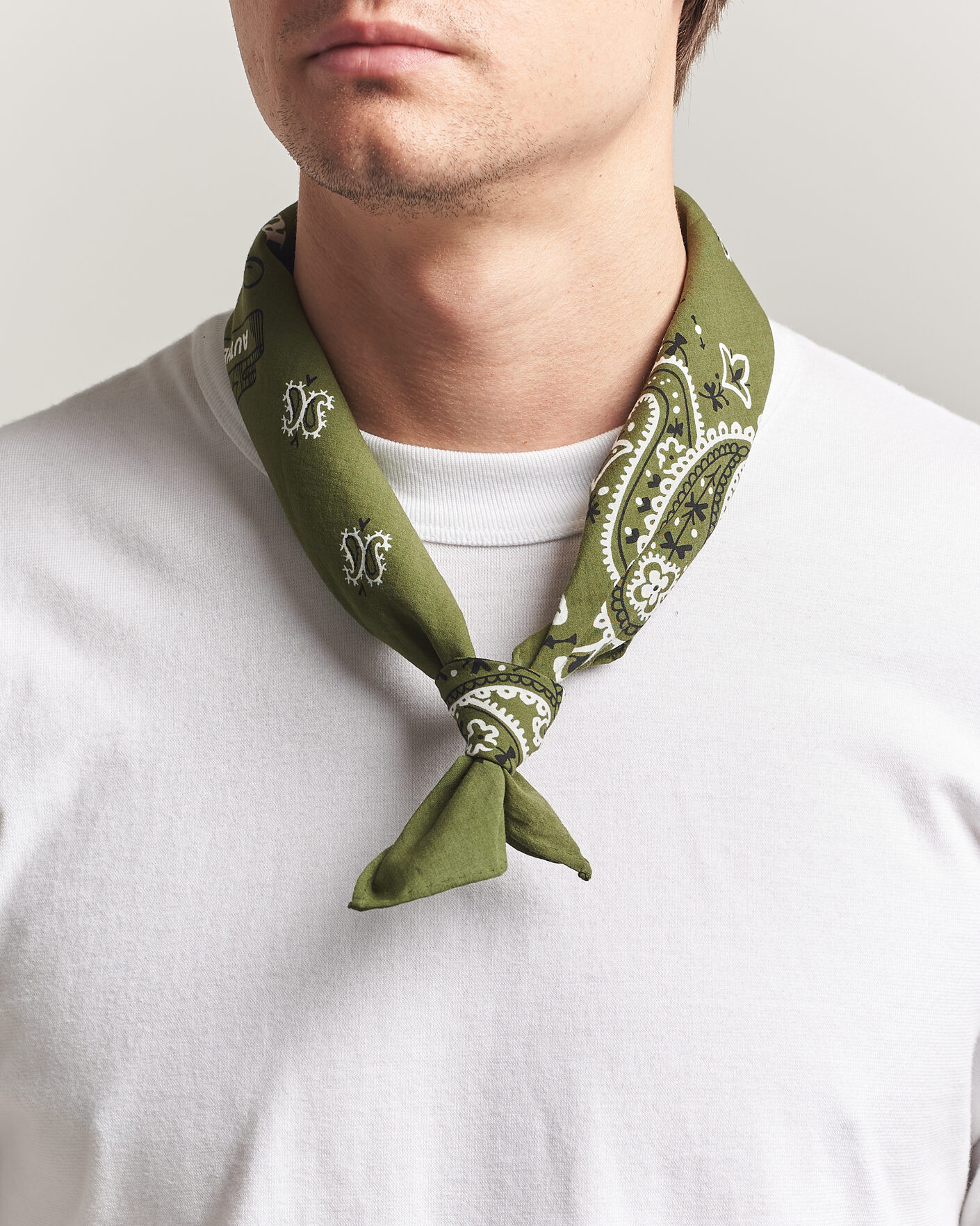 Uomini | Sciarpe | Polo Ralph Lauren | Cotton Printed Bandana Supply Olive