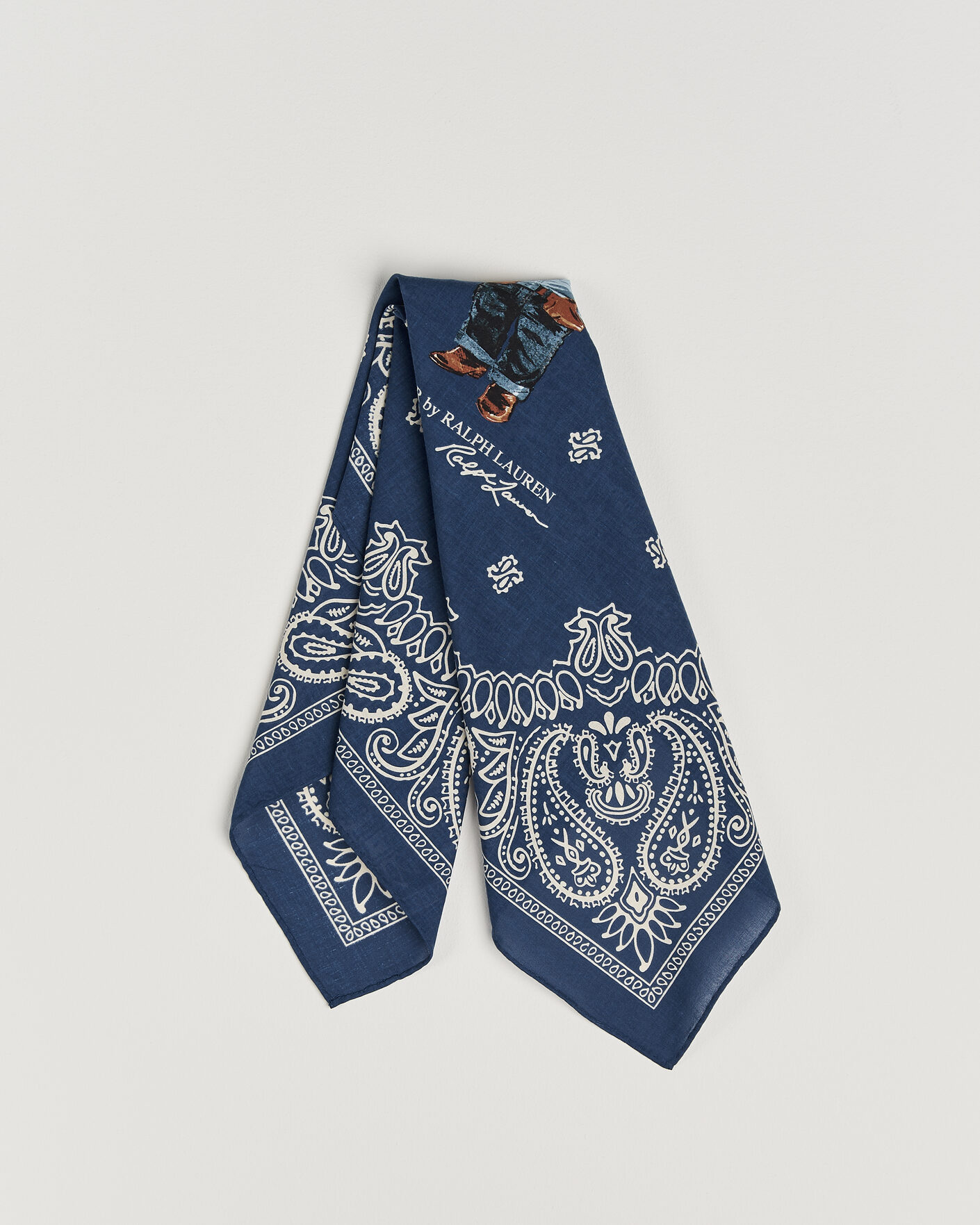 Uomini | Sciarpe | Polo Ralph Lauren | Printed Bear Scarf Navy Multi