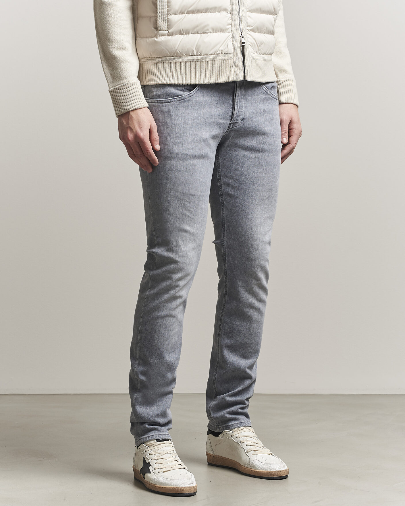 Uomini | Jeans | Dondup | George Jeans Light Grey