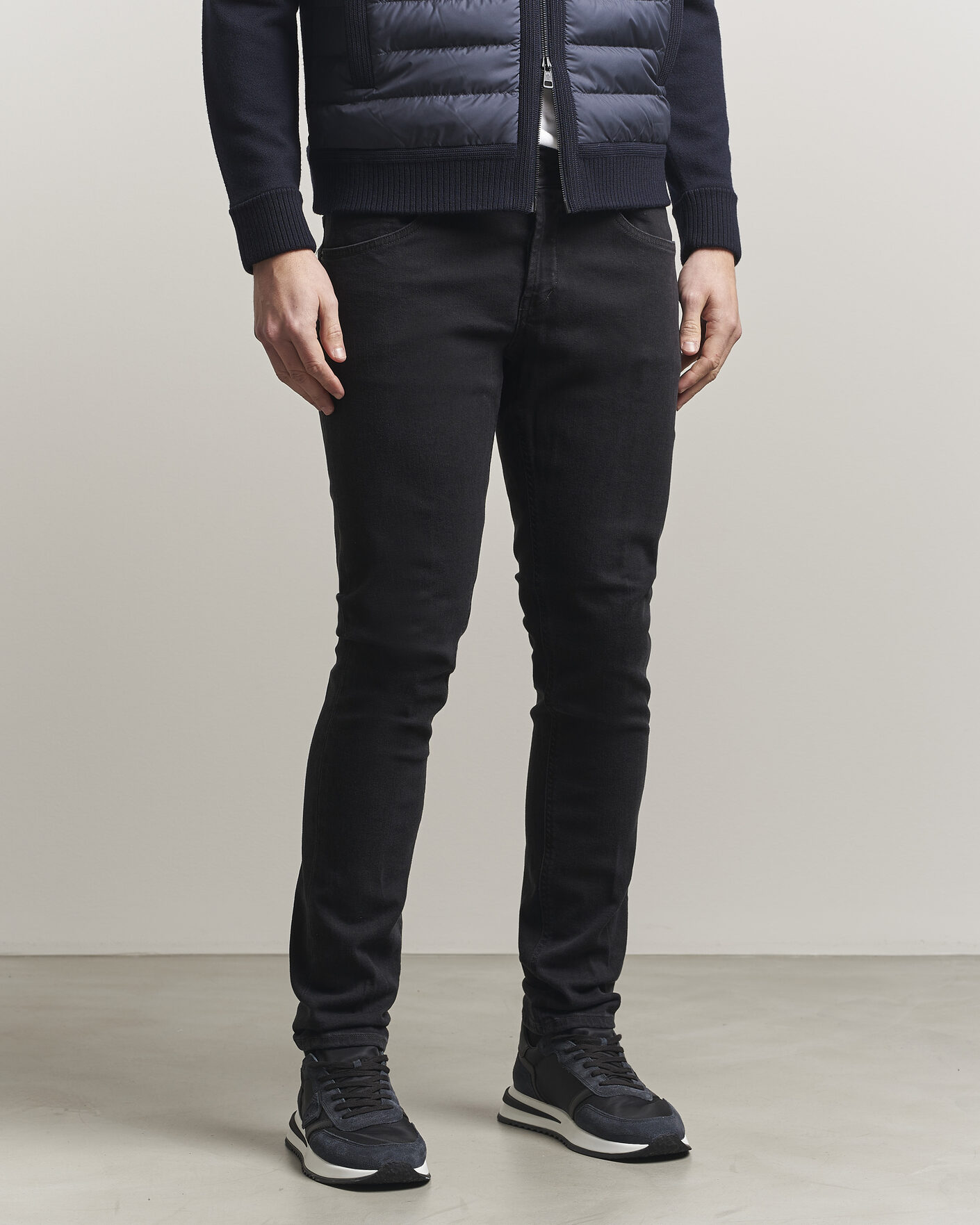 Uomini | Jeans | Dondup | George Jeans Washed Black