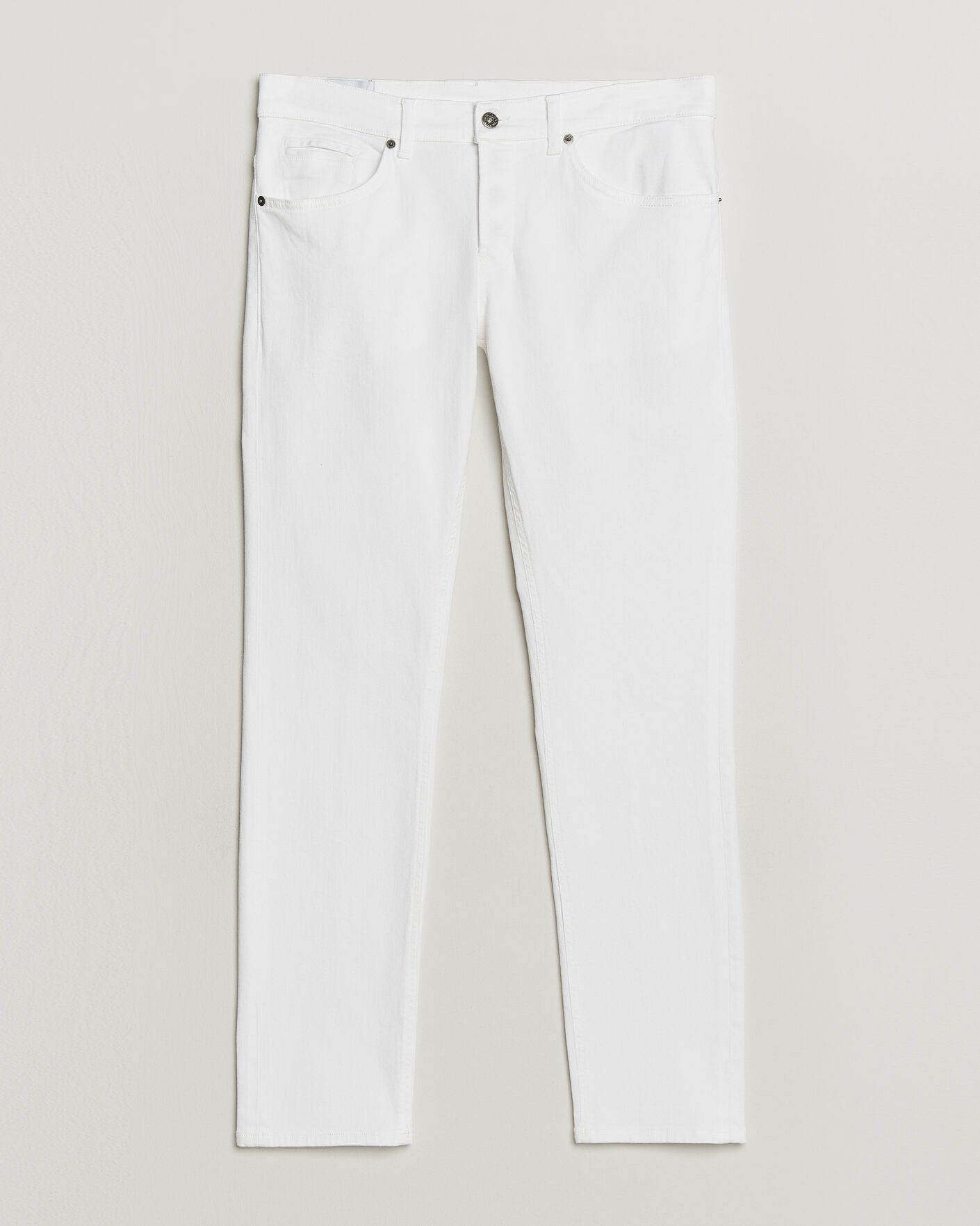 Uomini | Pantaloni | Dondup | George Bullstretch 5-Pocket Pants White