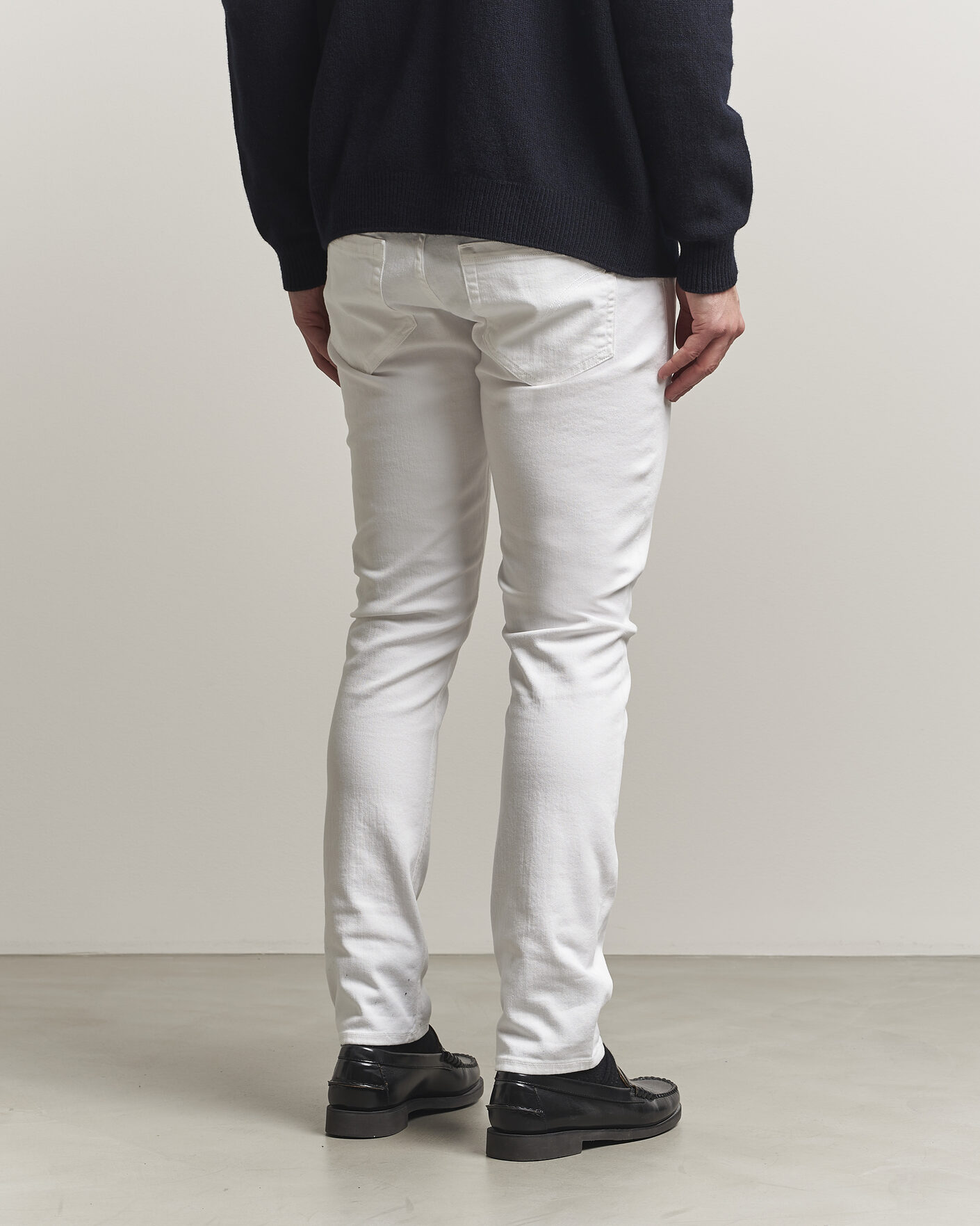 Uomini | Pantaloni | Dondup | George Bullstretch 5-Pocket Pants White