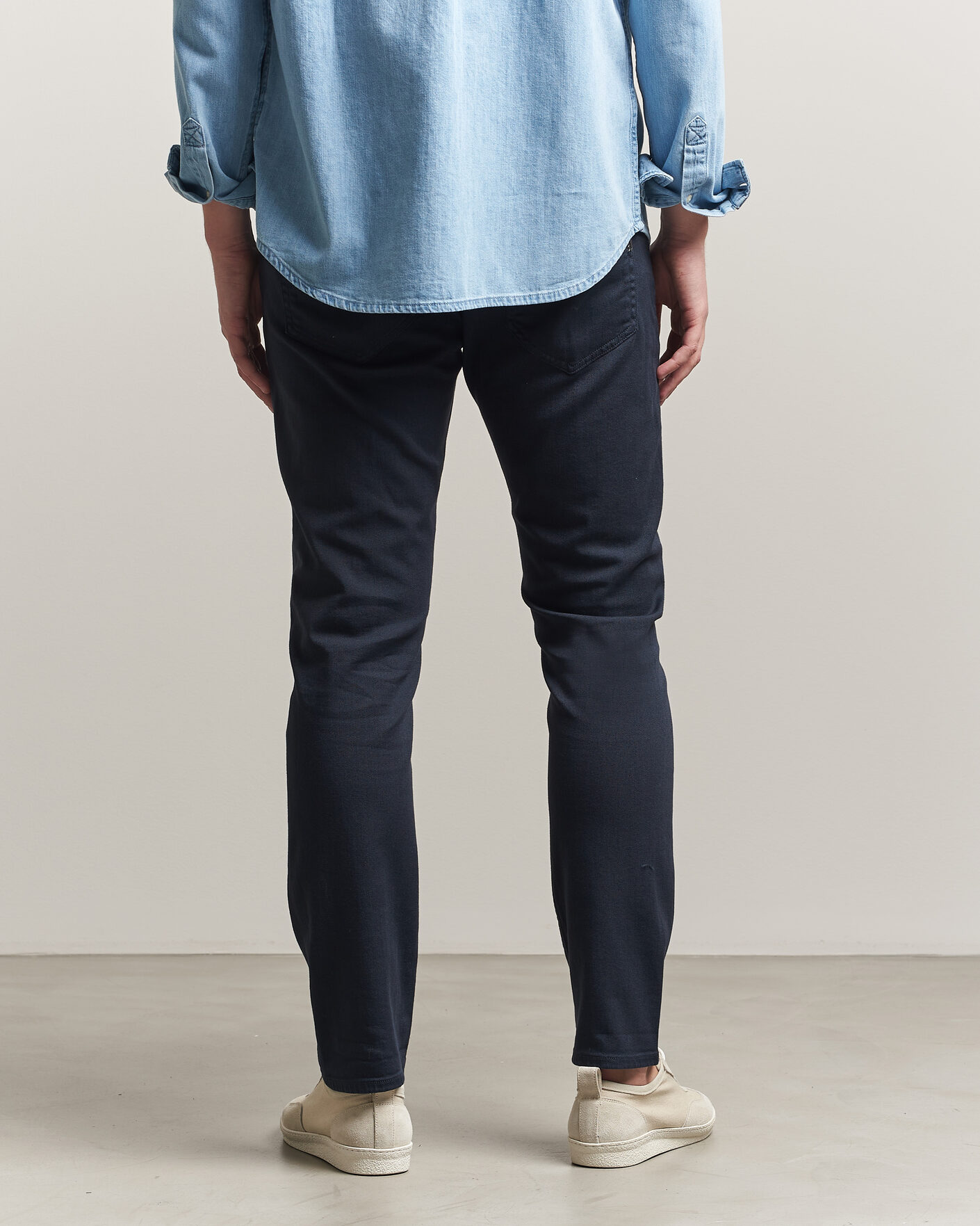 Uomini | Pantaloni | Dondup | George Bullstretch 5-Pocket Pants Navy