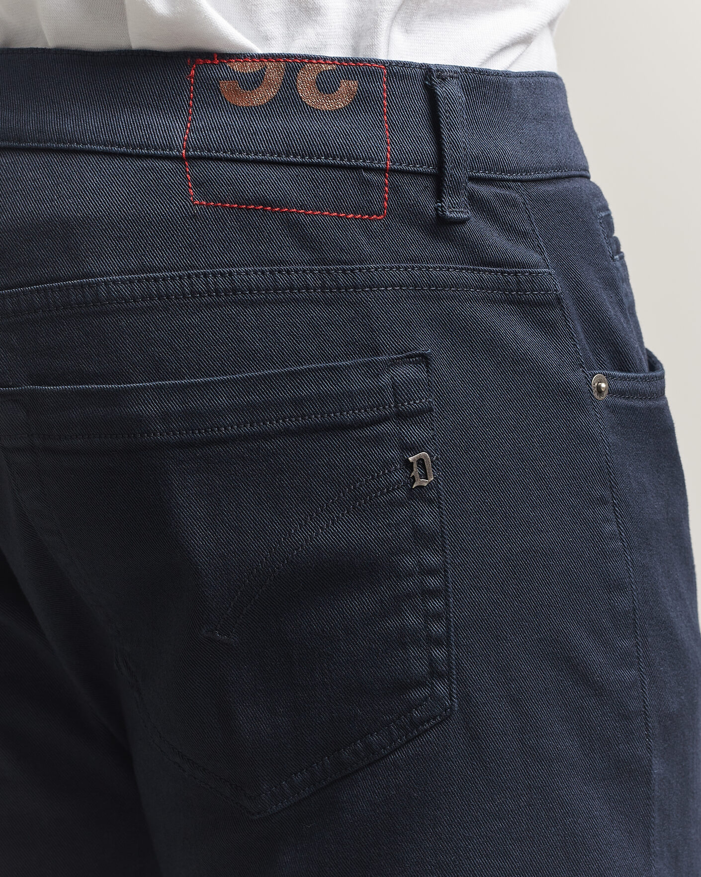 Uomini | Pantaloni | Dondup | George Bullstretch 5-Pocket Pants Navy