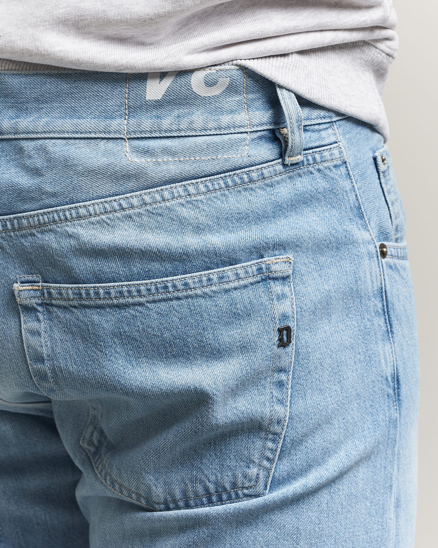 Uomini | Pantaloni | Dondup | Icon Regular Fit Jeans Light Blue