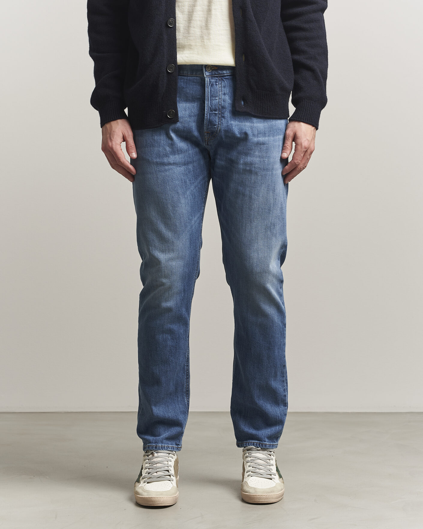 Uomini | Pantaloni | Dondup | Icon Regular Fit Jeans Medium Blue