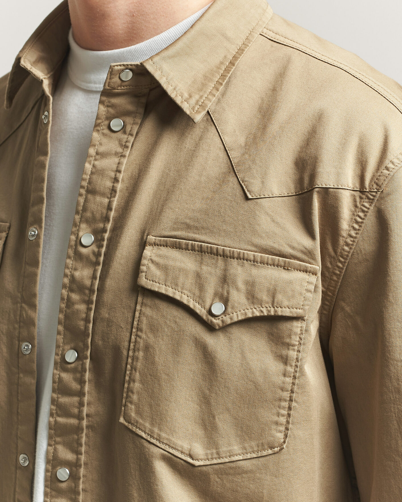Uomini | Camicie | Dondup | Regular Fit Shirt Beige