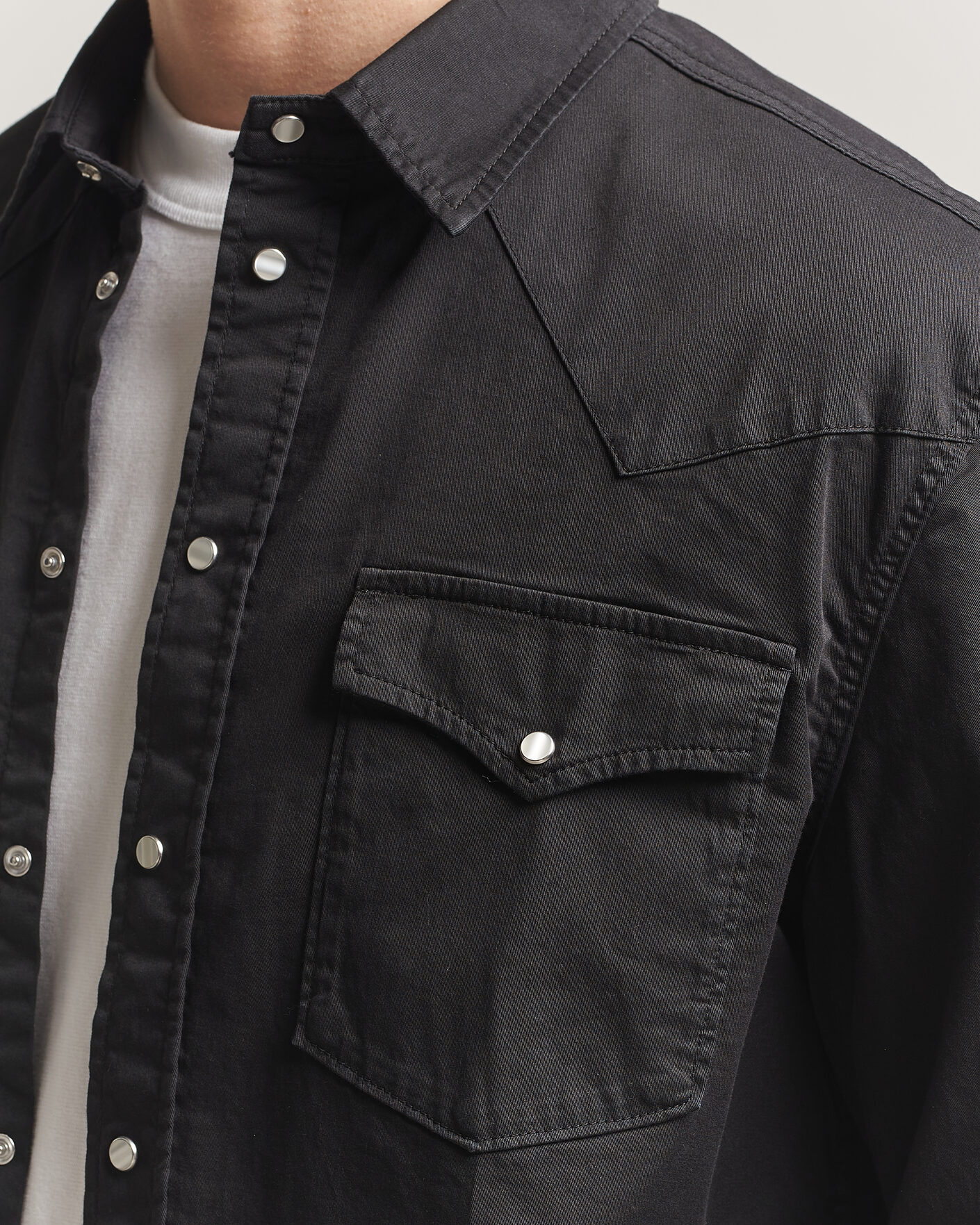 Uomini | Camicie | Dondup | Regular Fit Shirt Washed Black