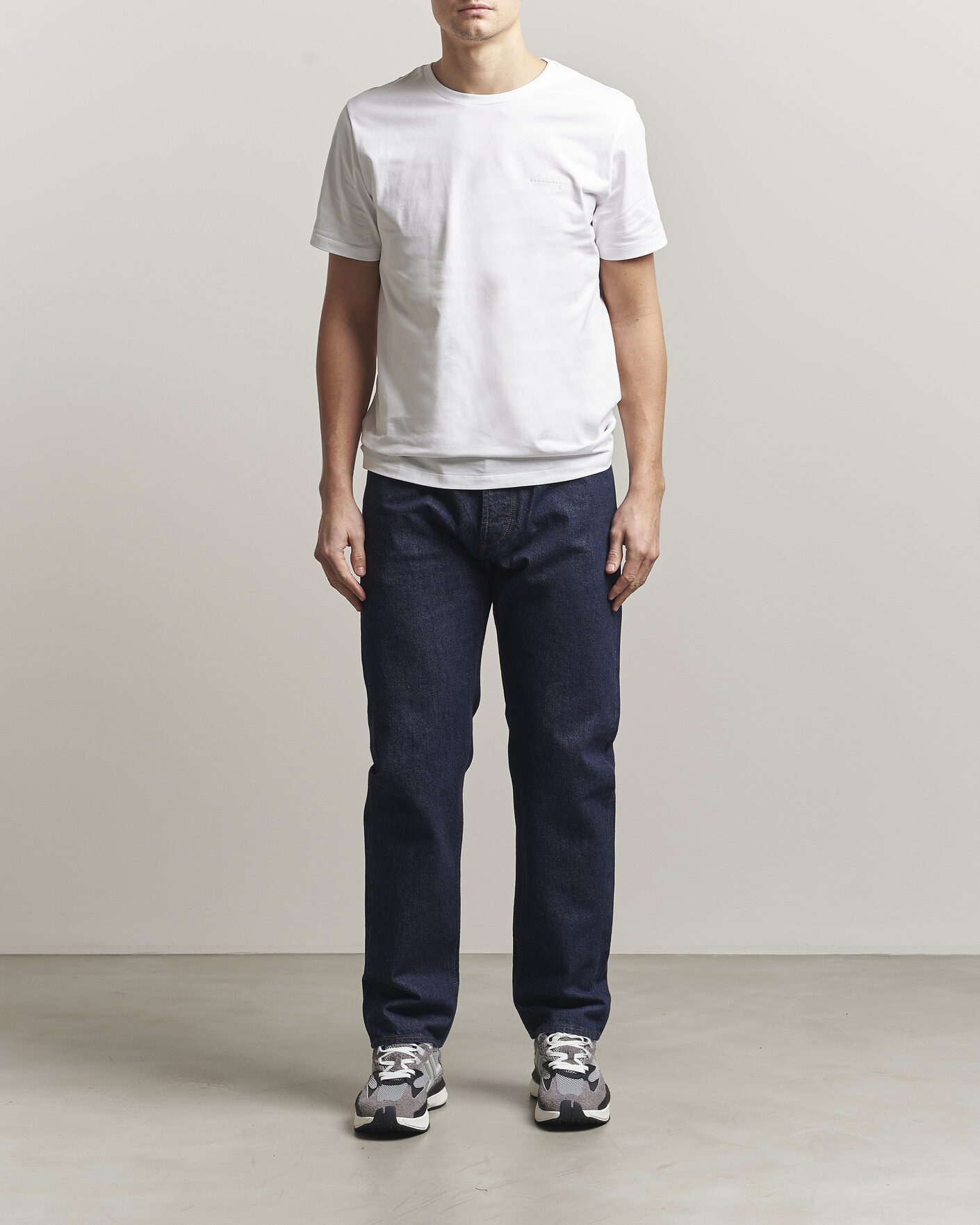 Uomini | T-shirt | Dondup | Logo Crew Neck T-Shirt White