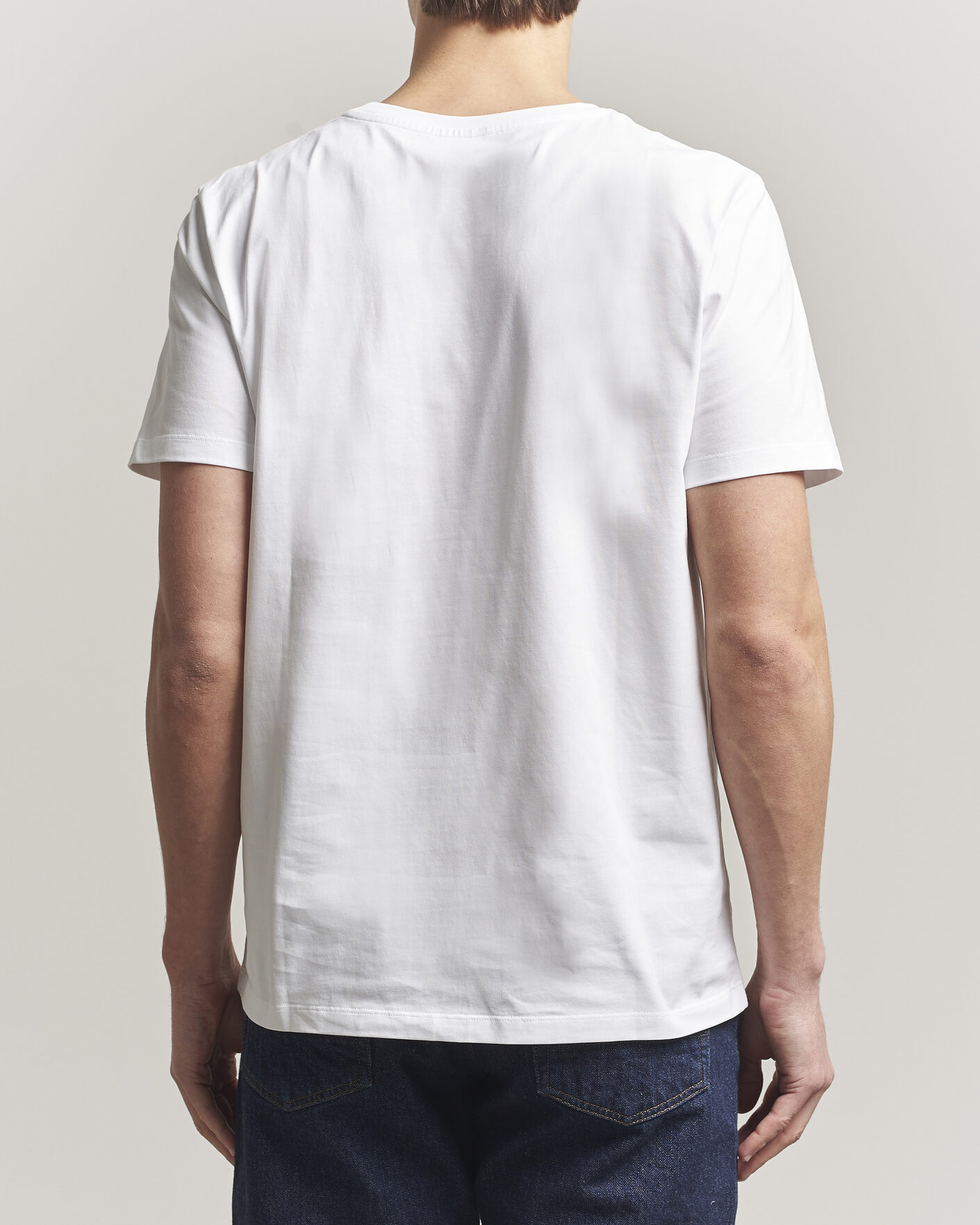 Uomini | T-shirt | Dondup | Logo Crew Neck T-Shirt White
