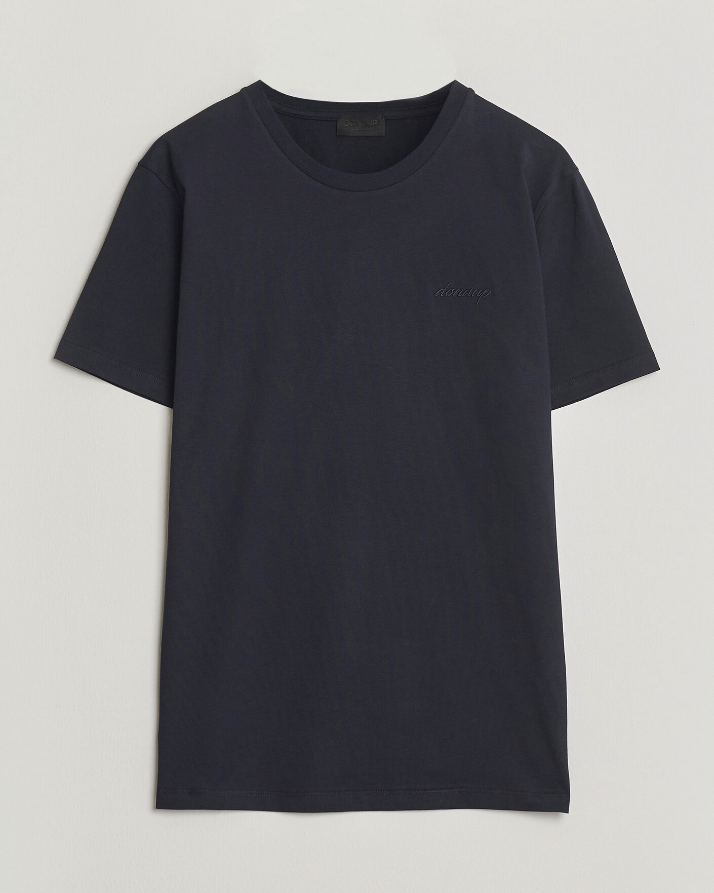 Uomini | T-shirt | Dondup | Logo Crew Neck T-Shirt Navy