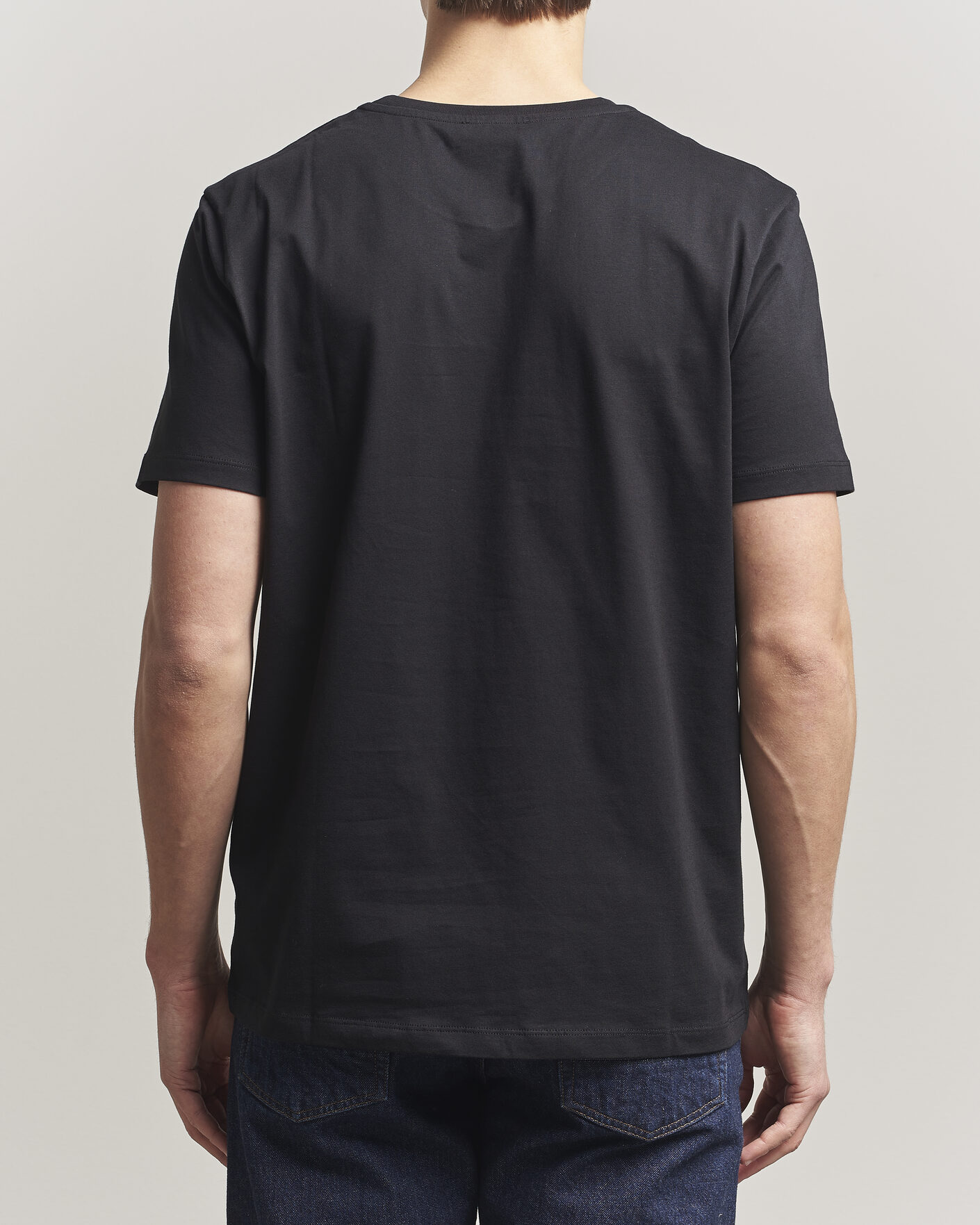 Uomini | T-shirt | Dondup | Logo Crew Neck T-Shirt Black