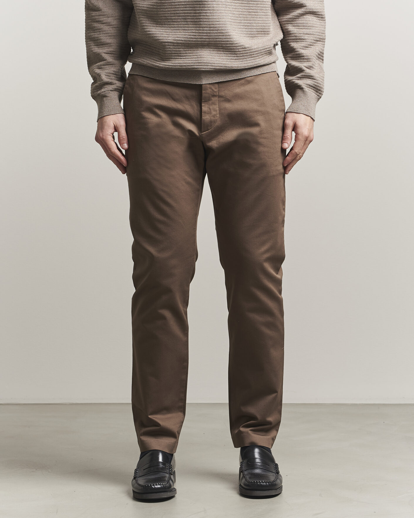 Uomini | Pantaloni | NN07 | Theo Regular Fit Stretch Chinos Mable Husk