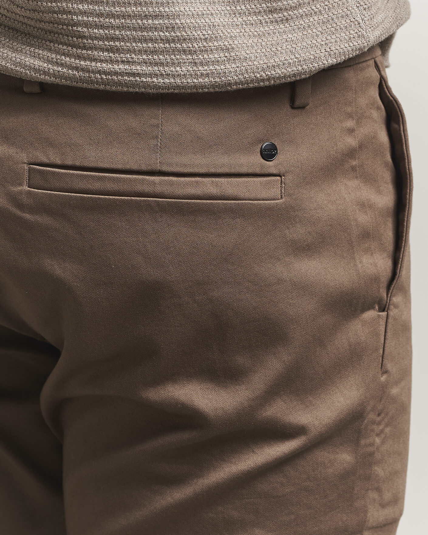 Uomini | Pantaloni | NN07 | Theo Regular Fit Stretch Chinos Mable Husk