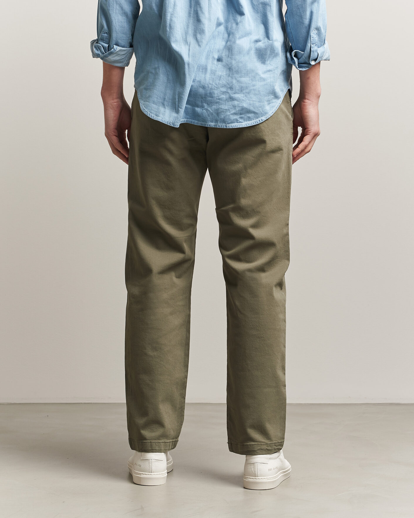 Uomini | Pantaloni | NN07 | Aden Regular Fit Chinos Capers Green