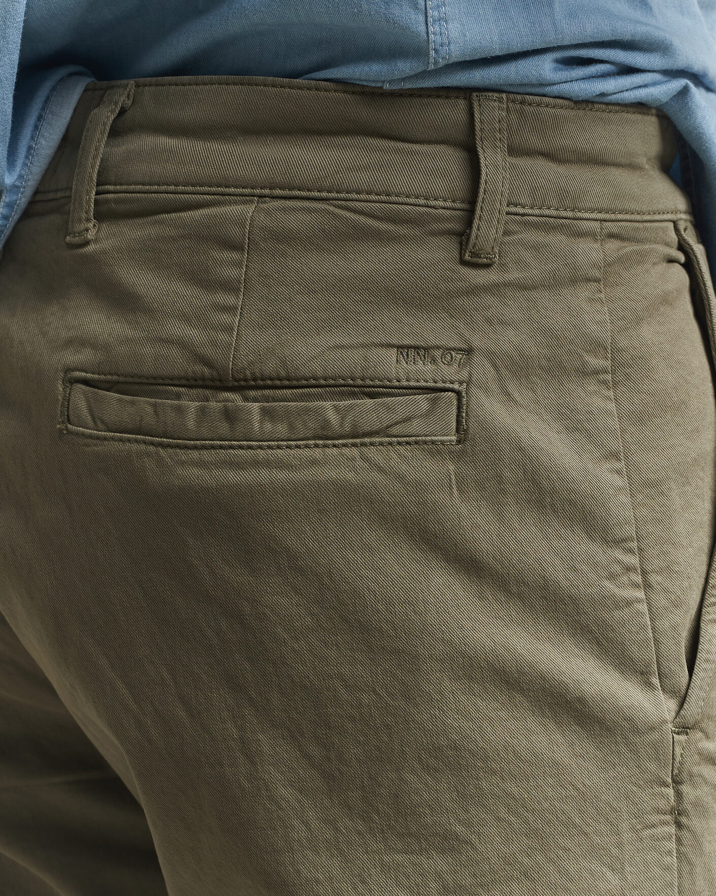 Uomini | Pantaloni | NN07 | Aden Regular Fit Chinos Capers Green