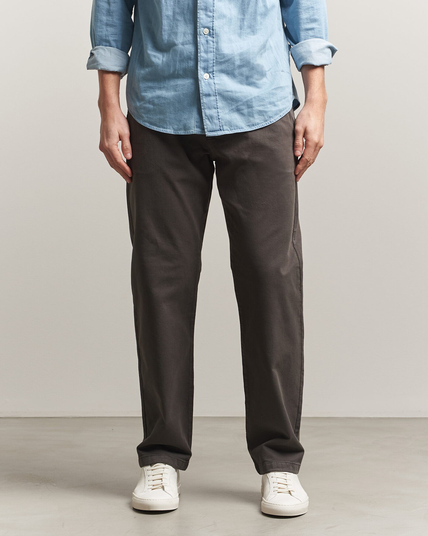 Uomini | Pantaloni | NN07 | Aden Regular Fit Chinos Dark Army