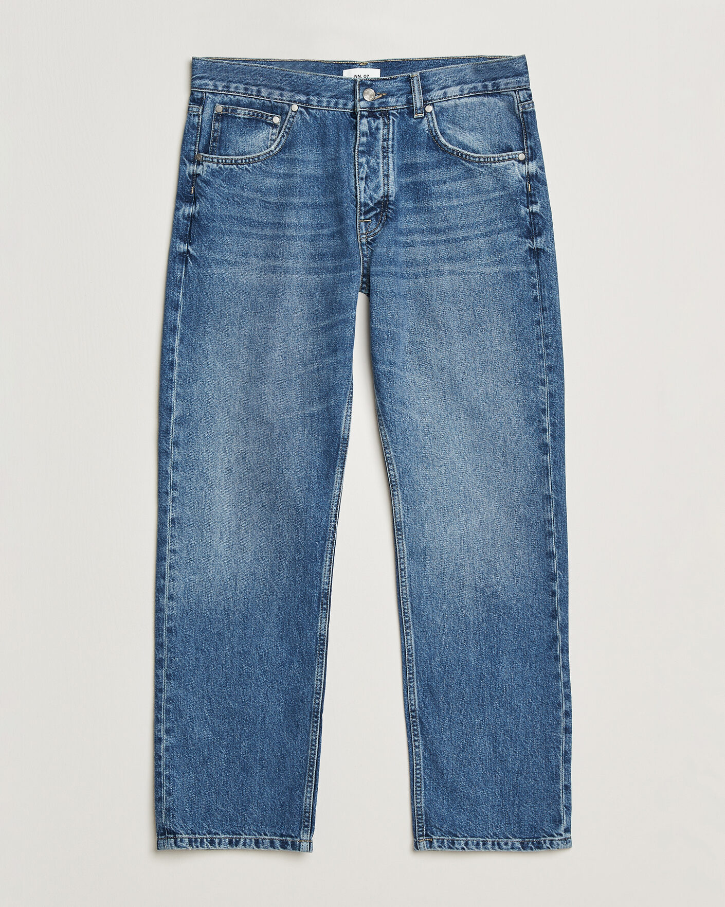 Uomini | Jeans | NN07 | Sonny Regular Fit Jeans Blue Distressed