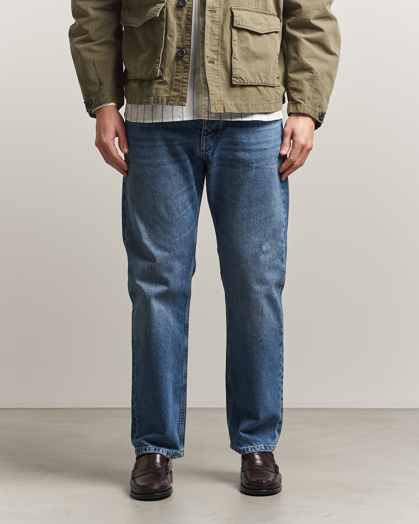 Uomini | Jeans | NN07 | Sonny Regular Fit Jeans Blue Distressed