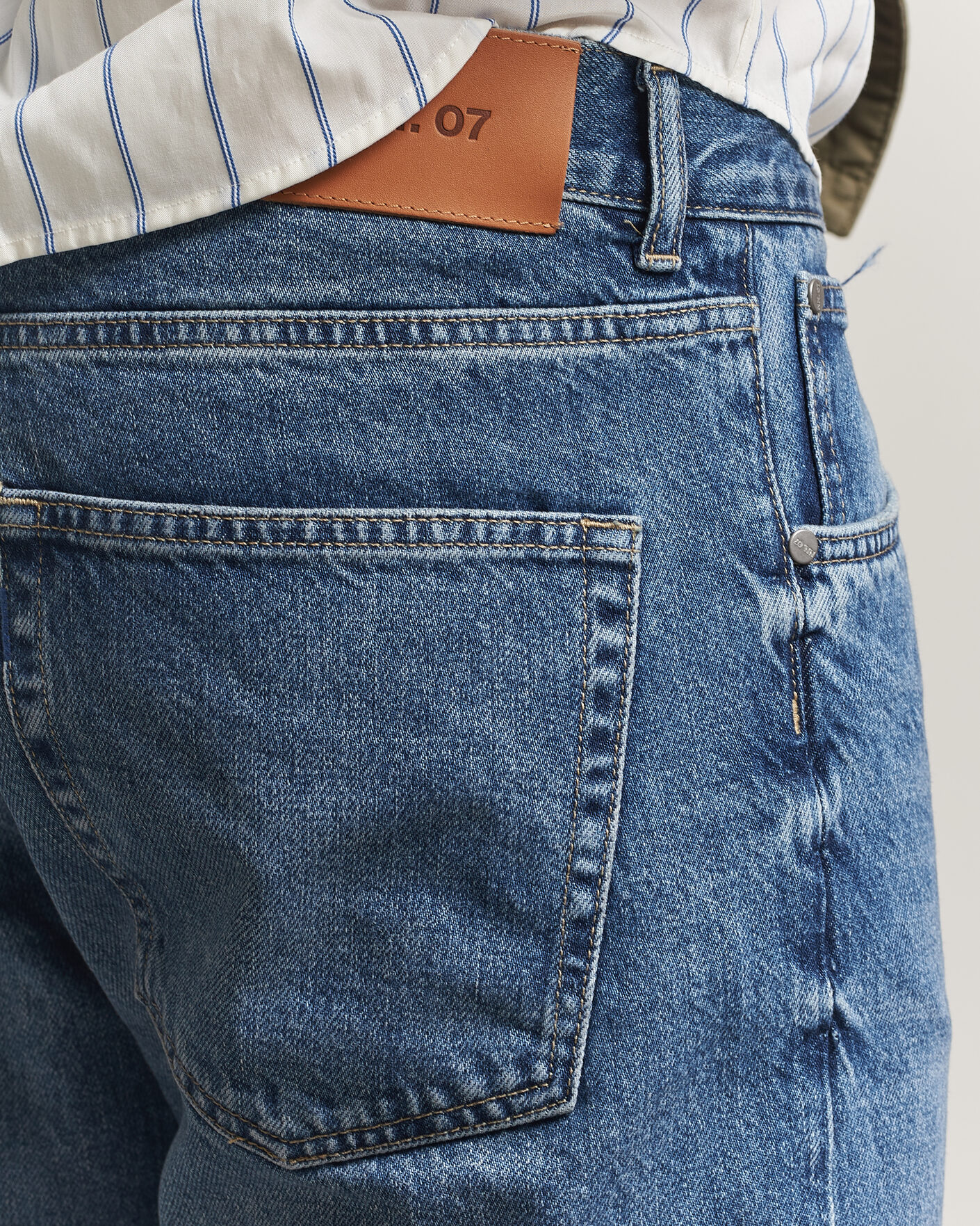 Uomini | Pantaloni | NN07 | Sonny Regular Fit Jeans Blue Distressed