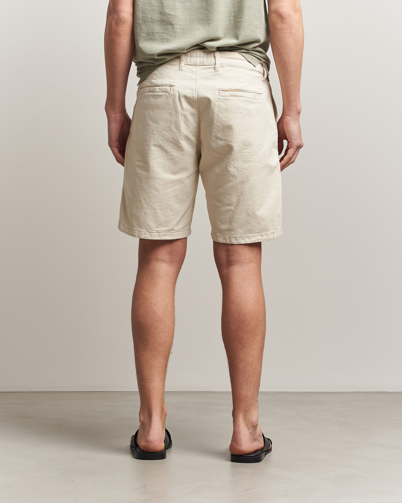 Uomini | Pantaloncini | NN07 | Aden Regular Fit Chino Shorts Ivory