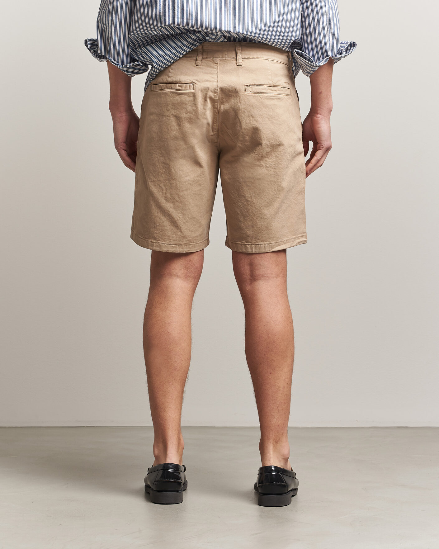 Uomini | Pantaloncini | NN07 | Aden Regular Fit Chino Shorts Desert Khaki