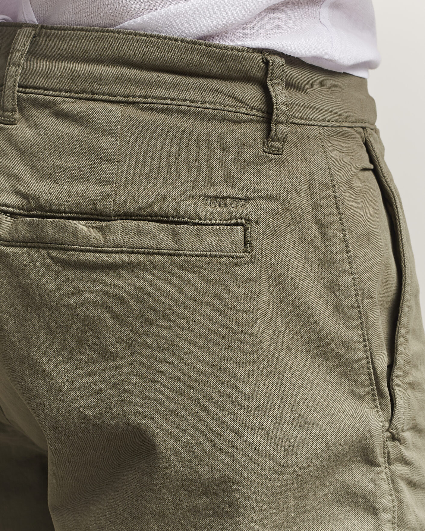 Uomini | Pantaloncini | NN07 | Aden Regular Fit Chino Shorts Capers Green