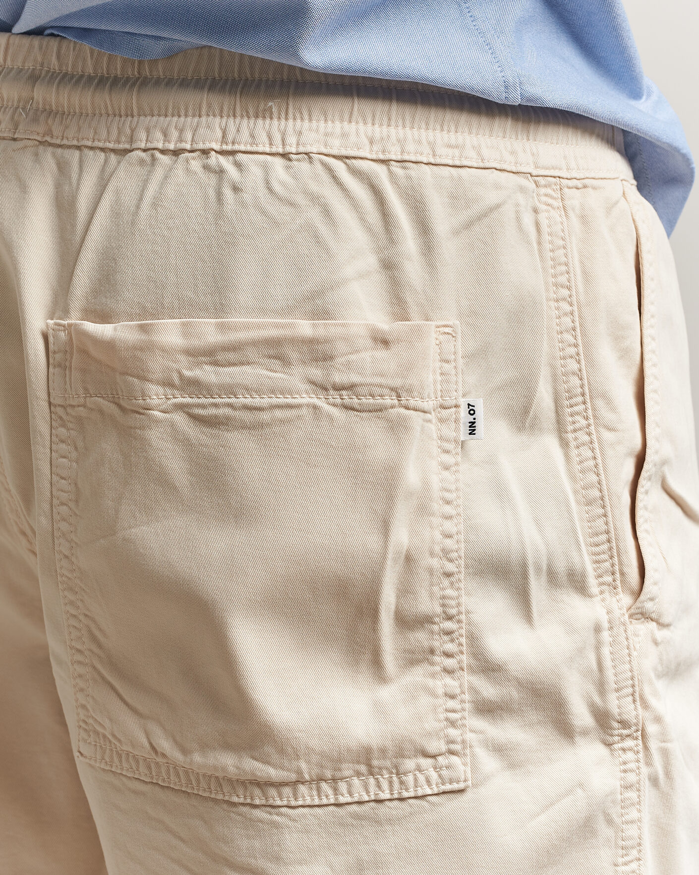 Uomini | Pantaloncini | NN07 | Gregor Drawstring Shorts Ivory
