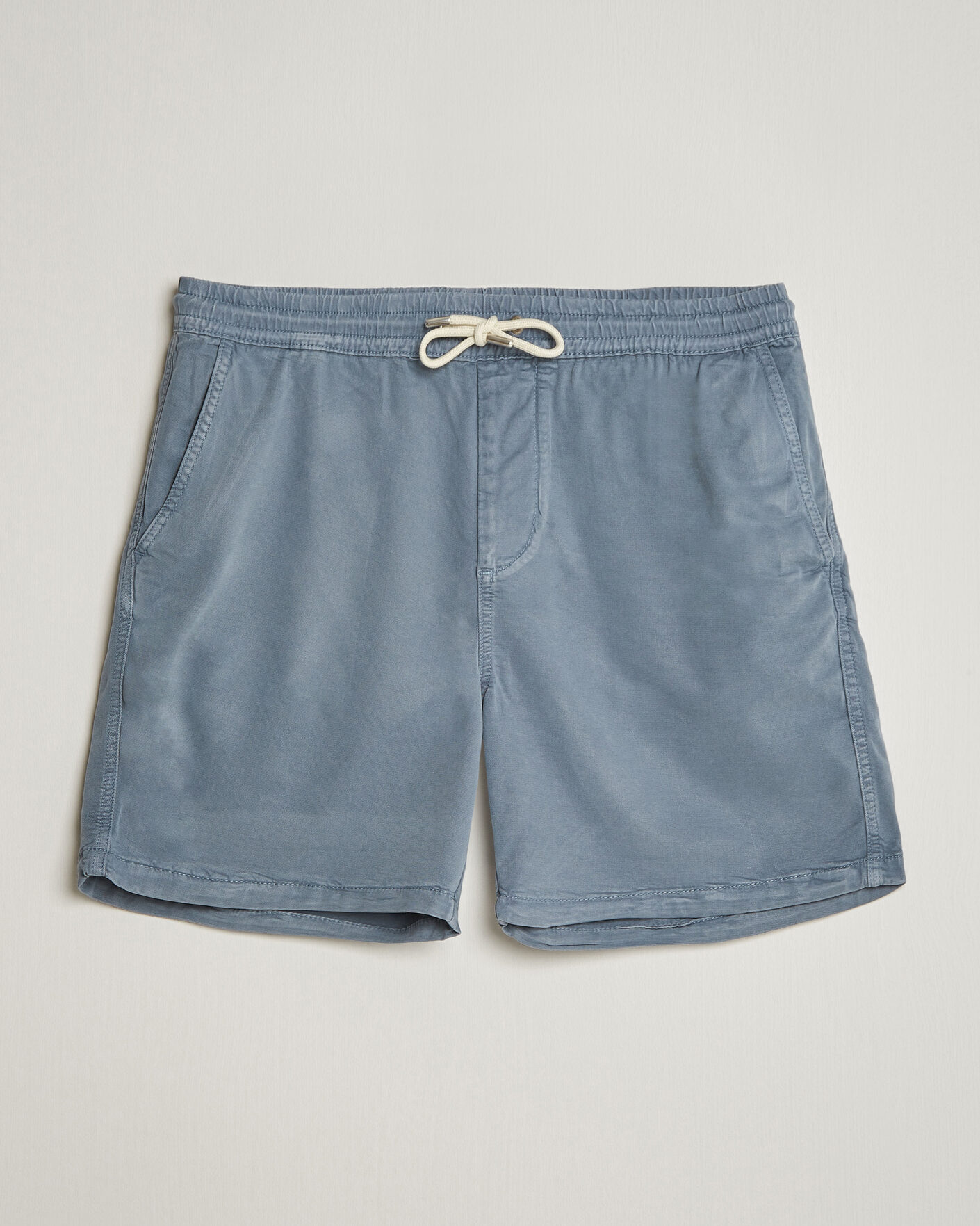 Uomini | Pantaloncini | NN07 | Gregor Drawstring Shorts Stone Blue