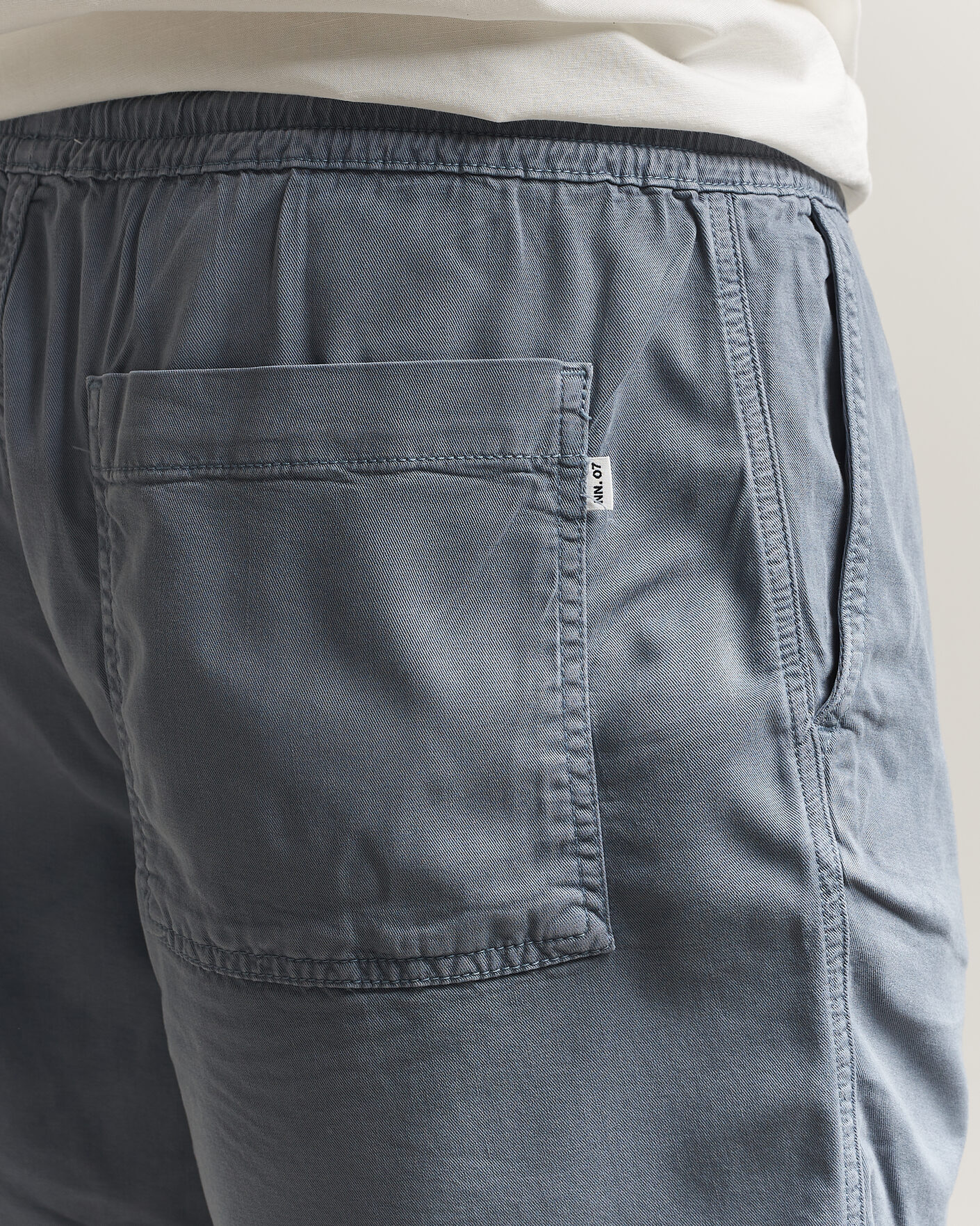 Uomini | Pantaloncini | NN07 | Gregor Drawstring Shorts Stone Blue