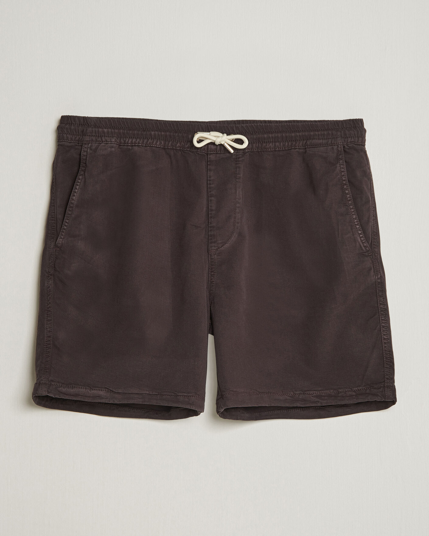 Uomini | Pantaloncini | NN07 | Gregor Drawstring Shorts Deep Truffle