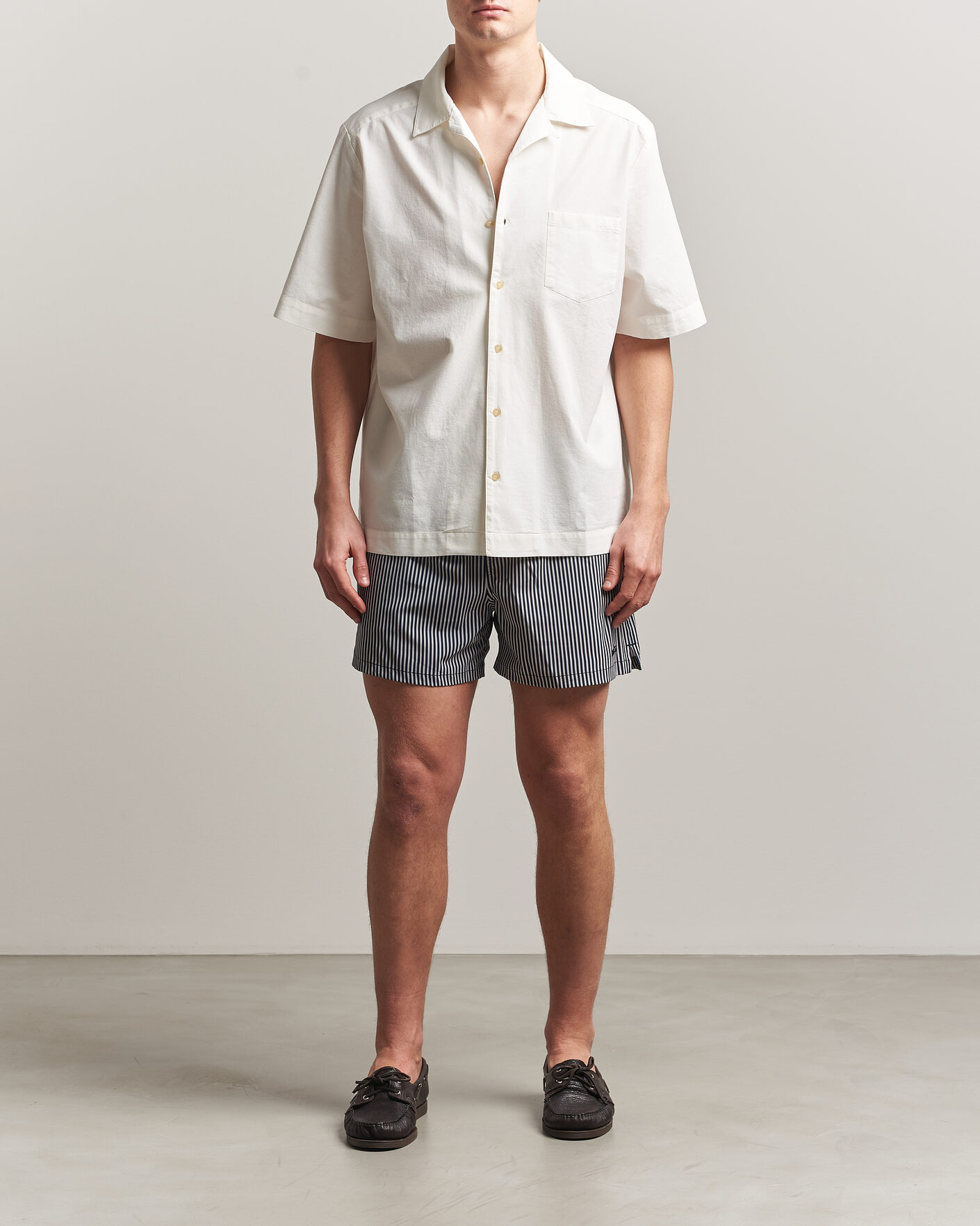 Uomini | Costumi da bagno | NN07 | Holiday Swimshorts Navy/White